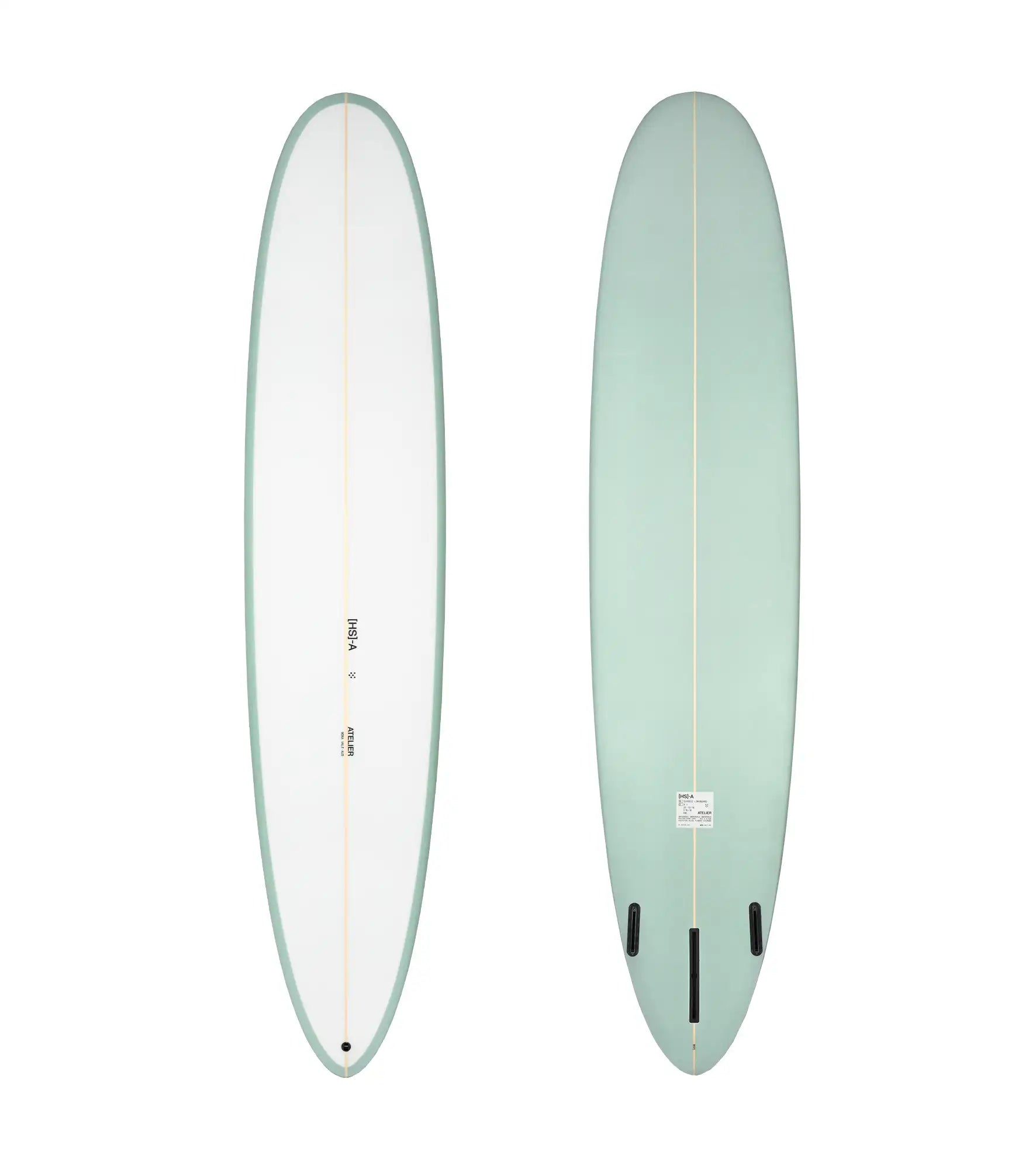 HS Atelier Classic Longboard PU - Futures - 2 + 1 Fin