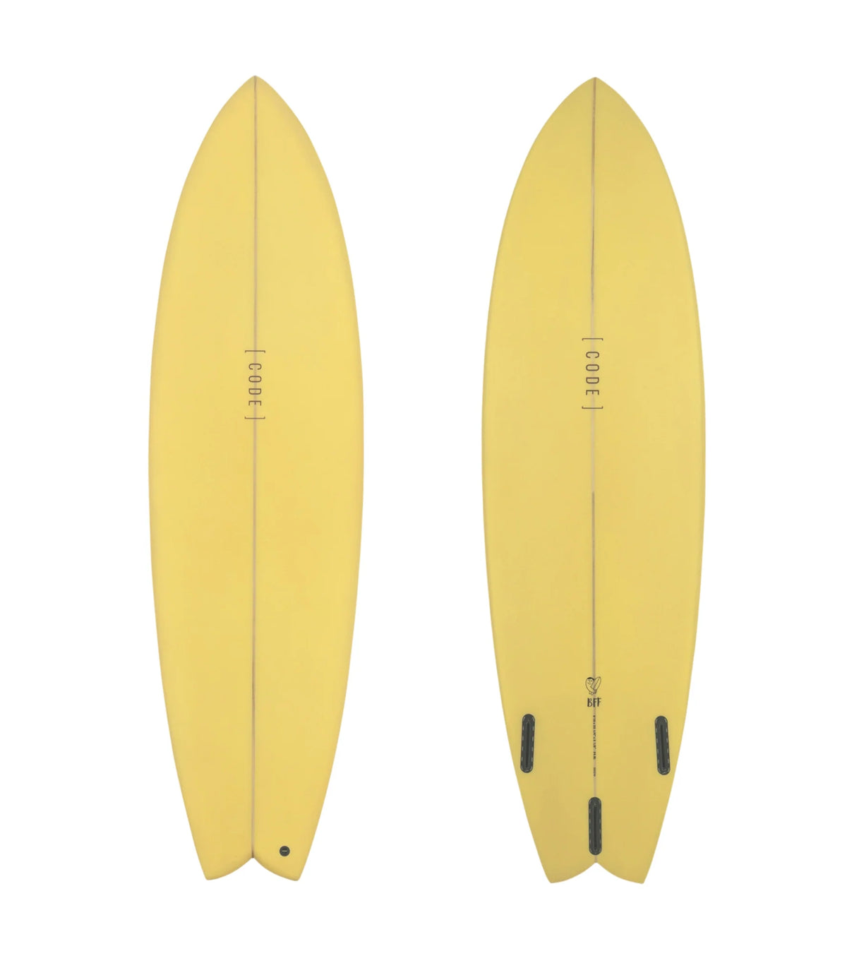 Code Best Fish Forever PU - Futures - 3 Fin - Oatmeal