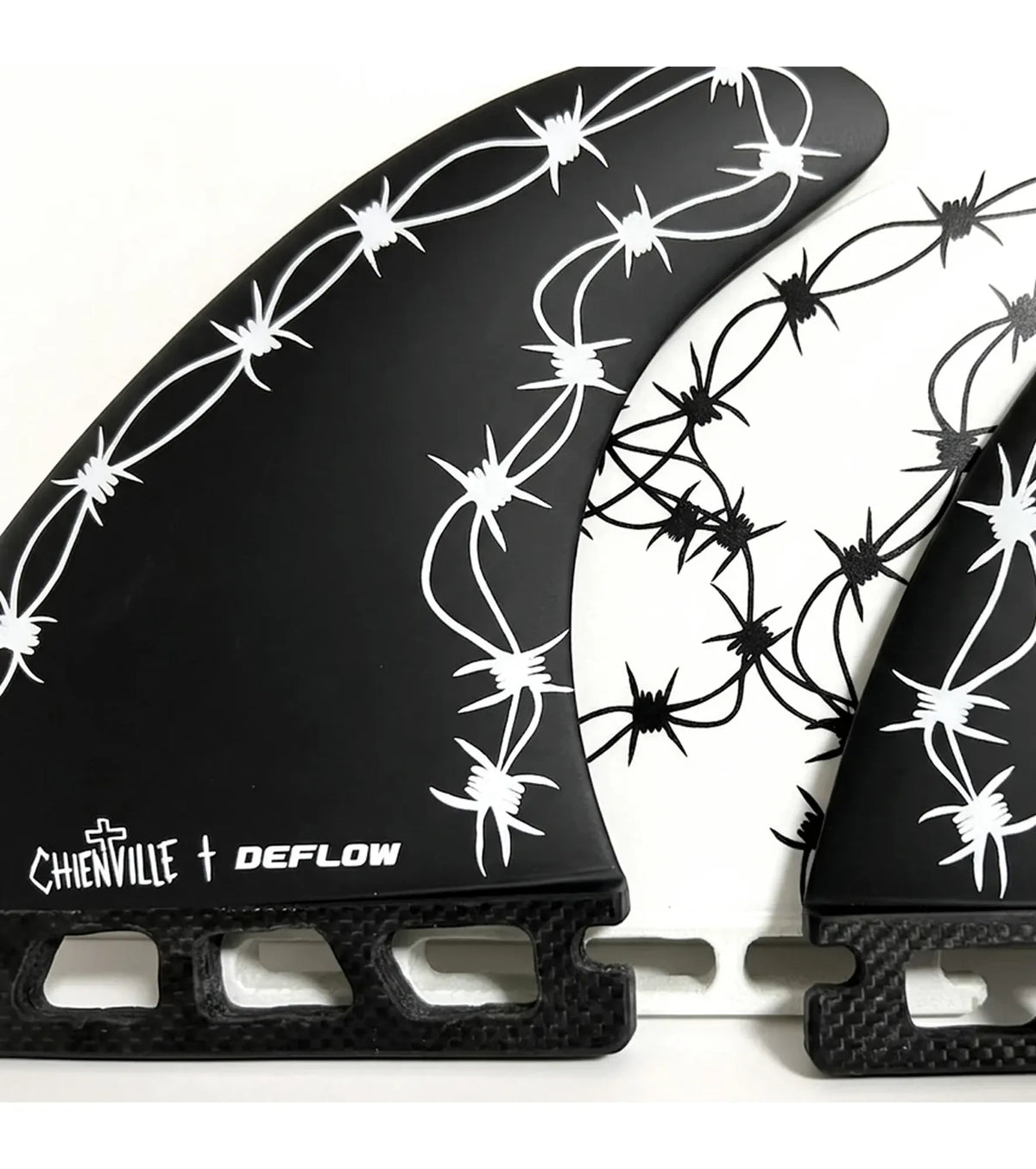 Deflow Chienville Signature Thruster Fins Single Tab