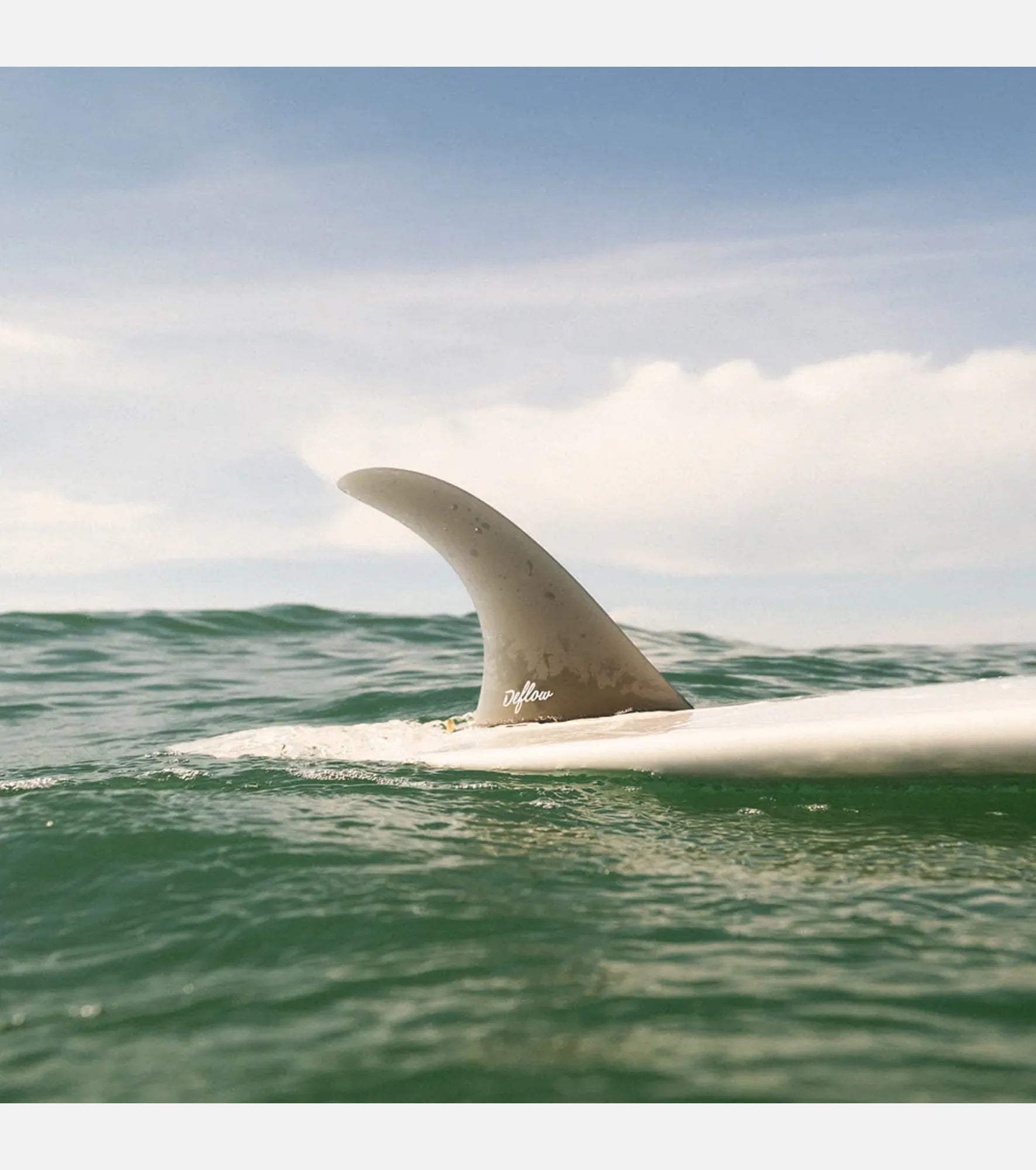Deflow Cream Single Fin