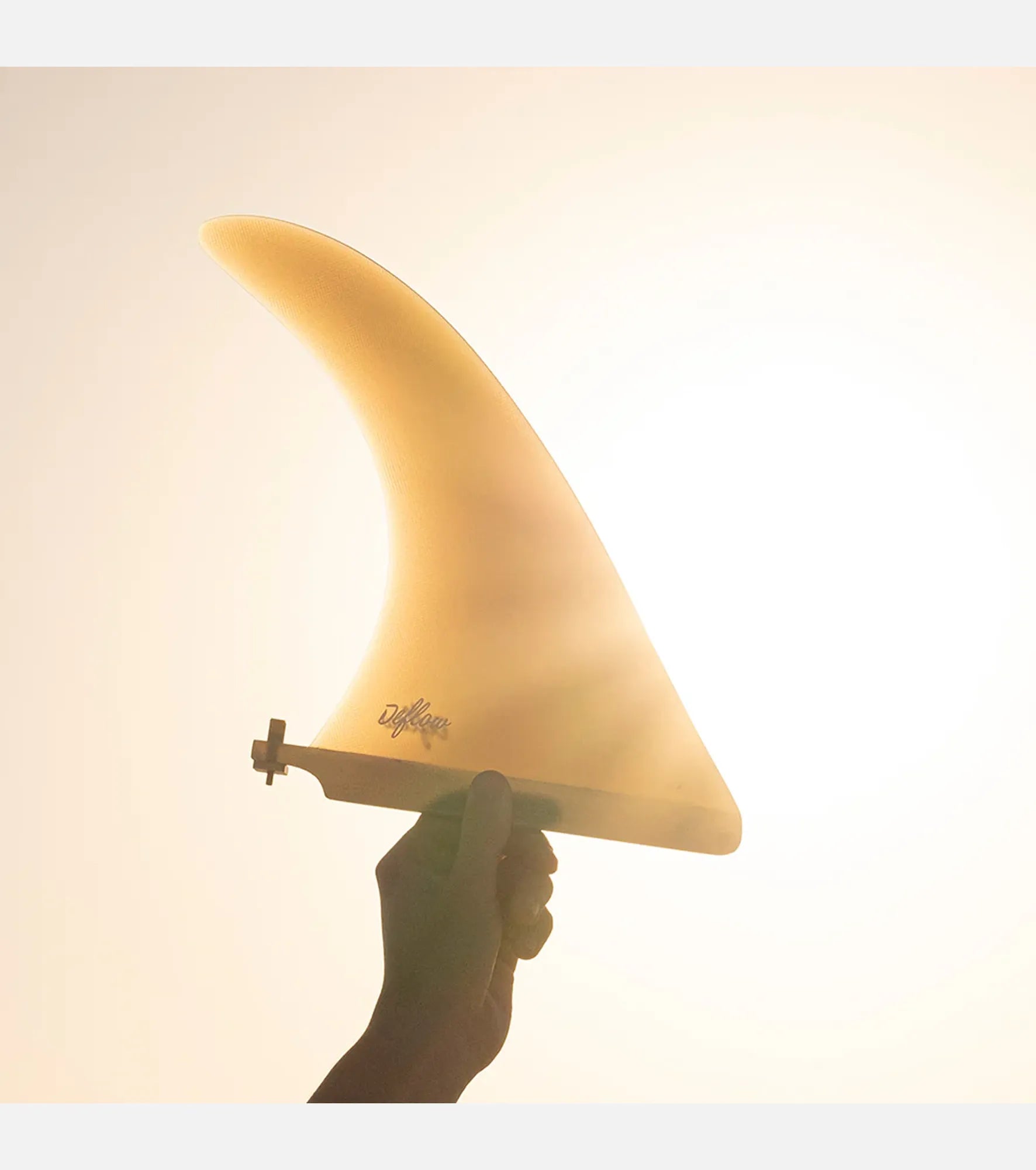 Deflow Cream Single Fin