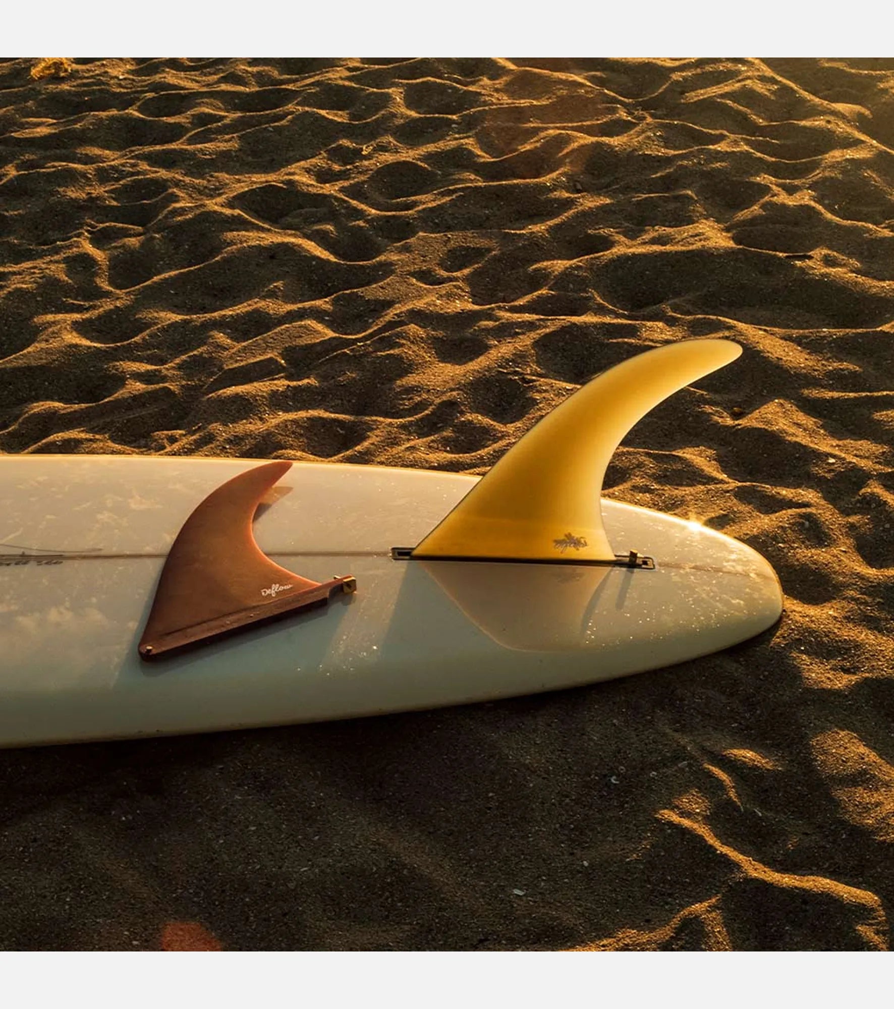 Deflow Cream Single Fin