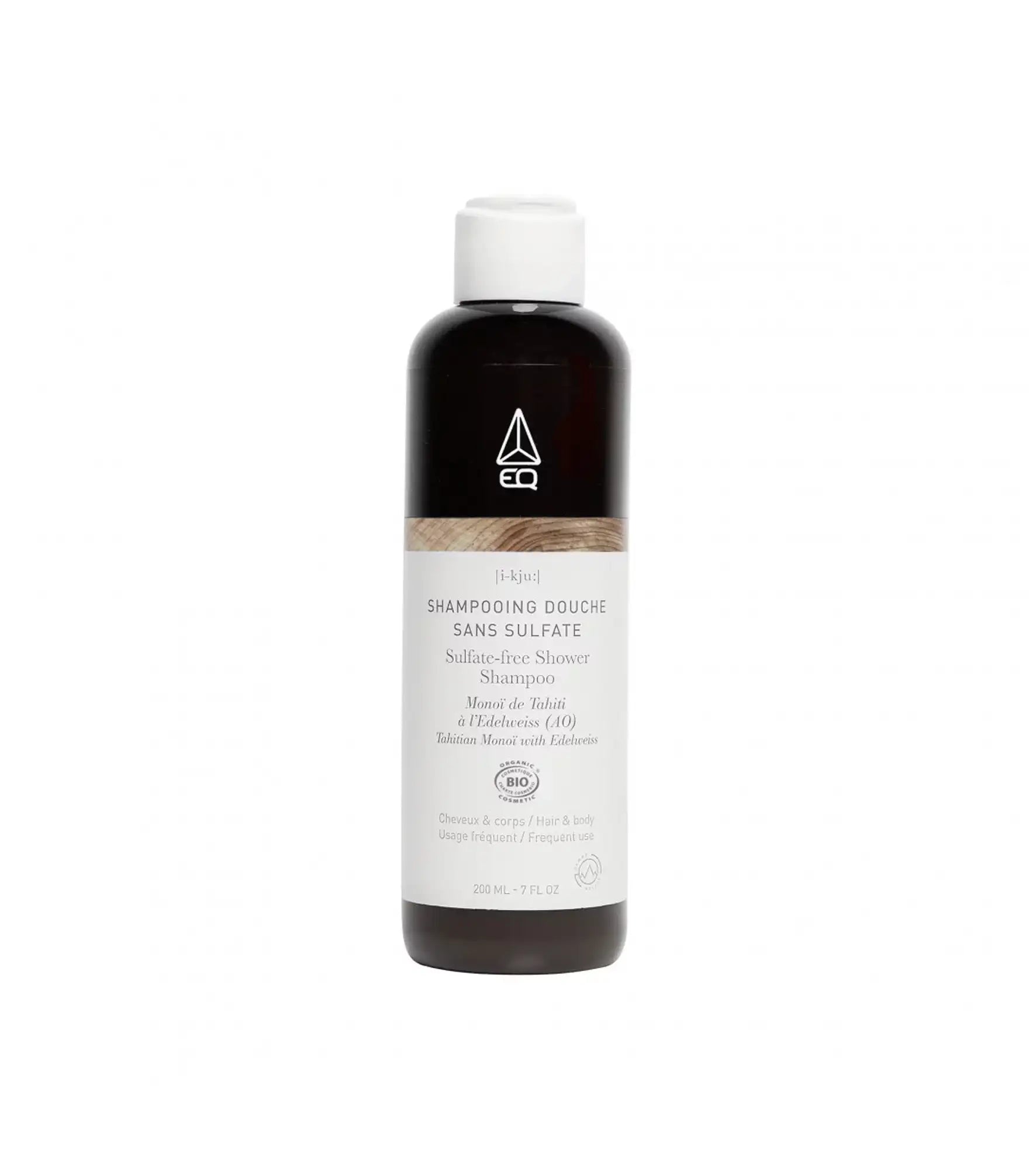 EQ 2-in-1 Shower Gel and Shampoo - 200 ML - BIO