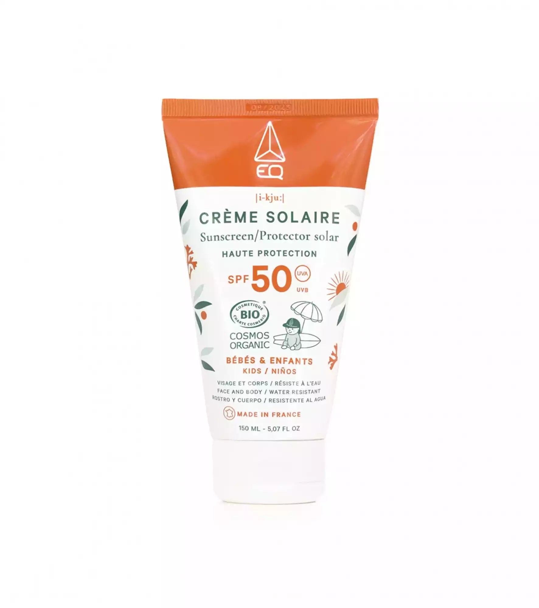 EQ Sunscreen SPF 50+ KIDS Bio Cosmos - 150 ML