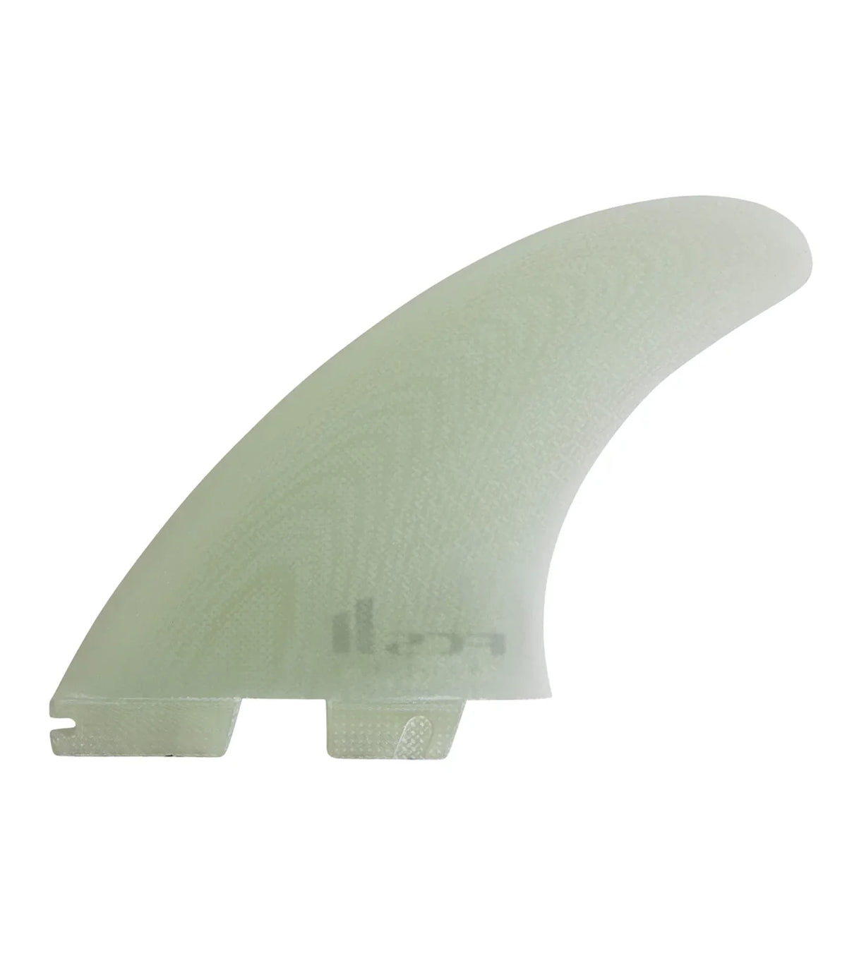 FCS II Mid Carver Performance Glass Thruster Fins - Clear