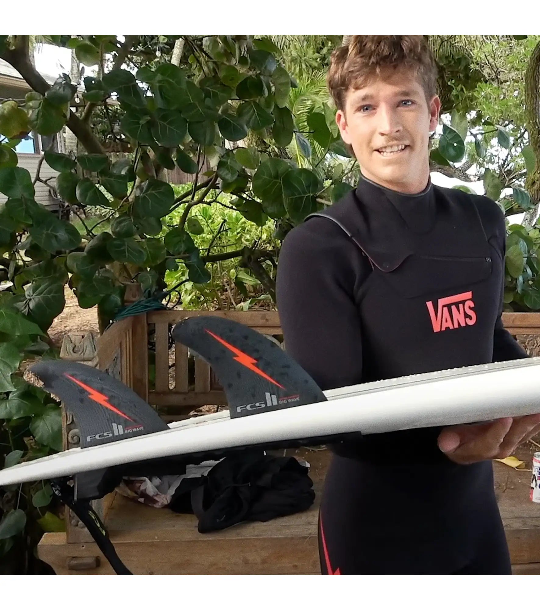 FCS II Nathan Florence Big Wave Performance Glass Thruster Fins