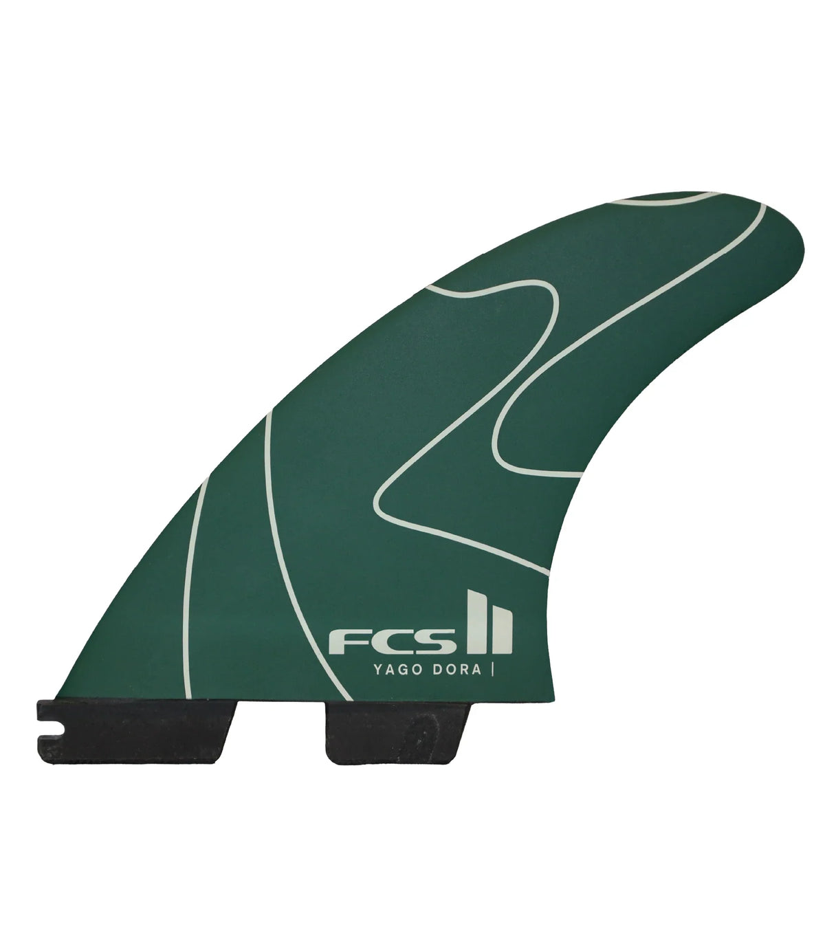 FCS II Yago Dora Performance Core Thruster Fins - Pulse Green
