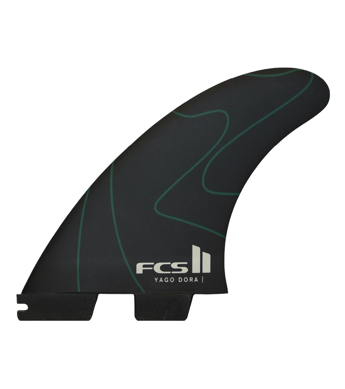 FCS II Yago Dora Performance Core Thruster Fins - Pulse Green