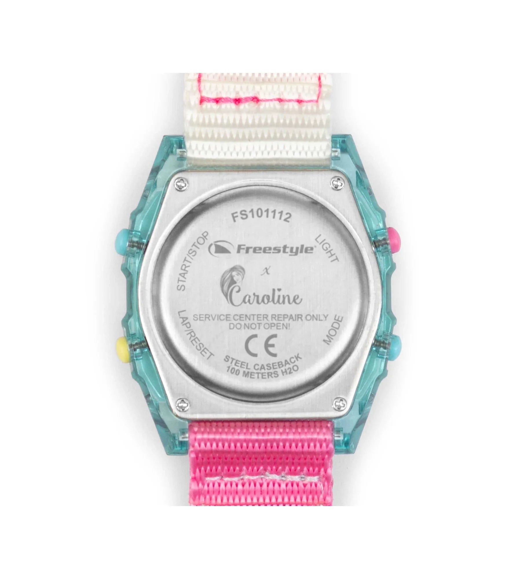 Freestyle - Shark Classic Leash - Caroline Marks - Clear Blue Sky - Watch