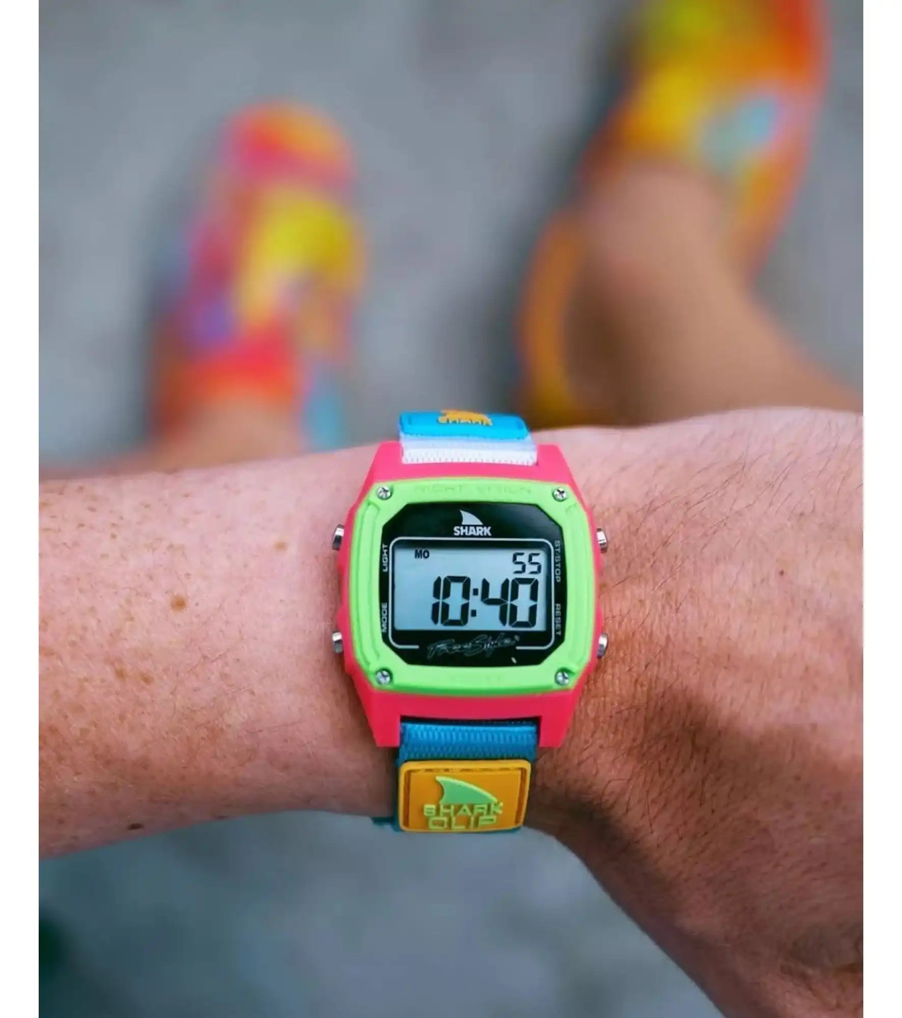 Freestyle - Shark Classic Clip - Black Neon - Watch