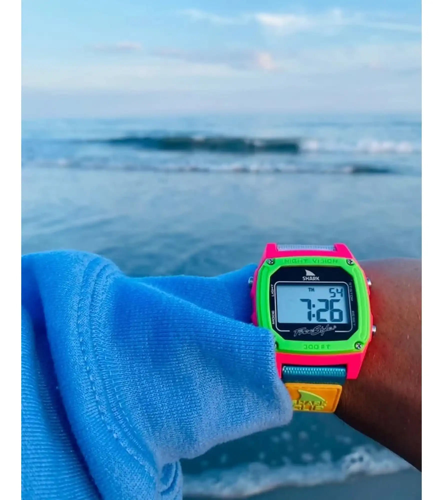 Freestyle - Shark Classic Clip - Black Neon - Watch