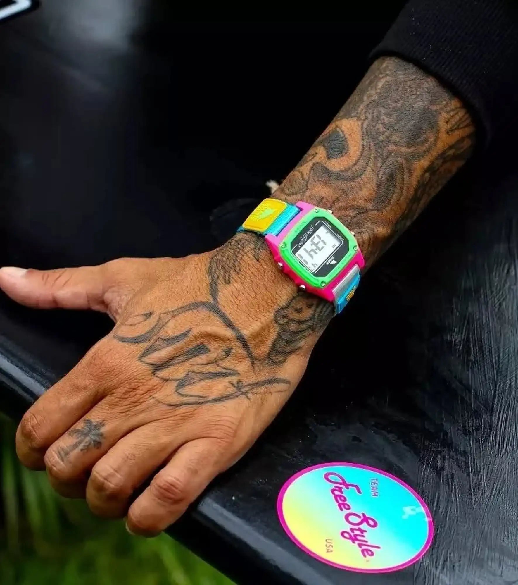 Freestyle - Shark Classic Clip - Black Neon - Watch