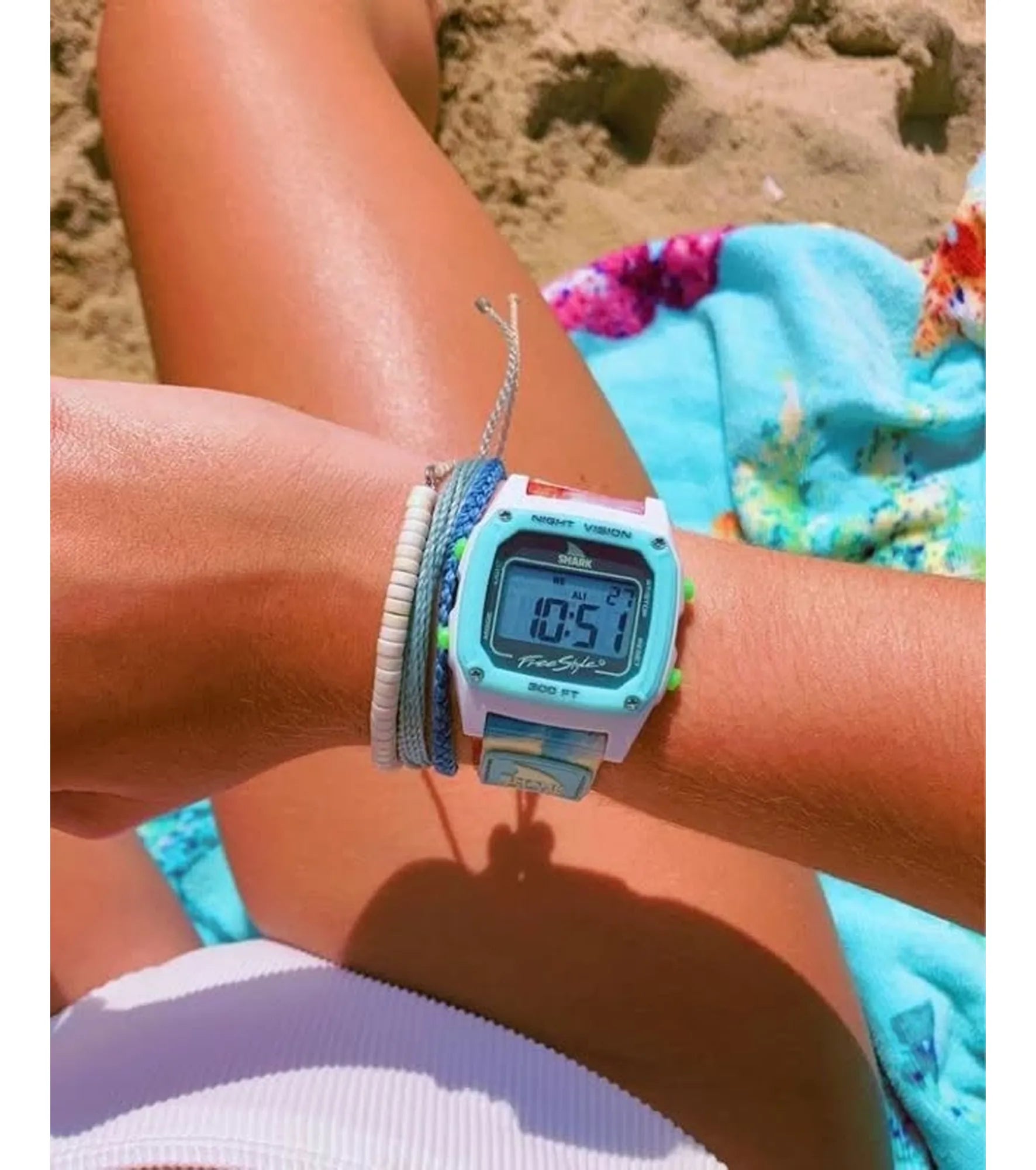 Freestyle - Shark Classic Clip - Sage Erickson - Flower Power - Watch