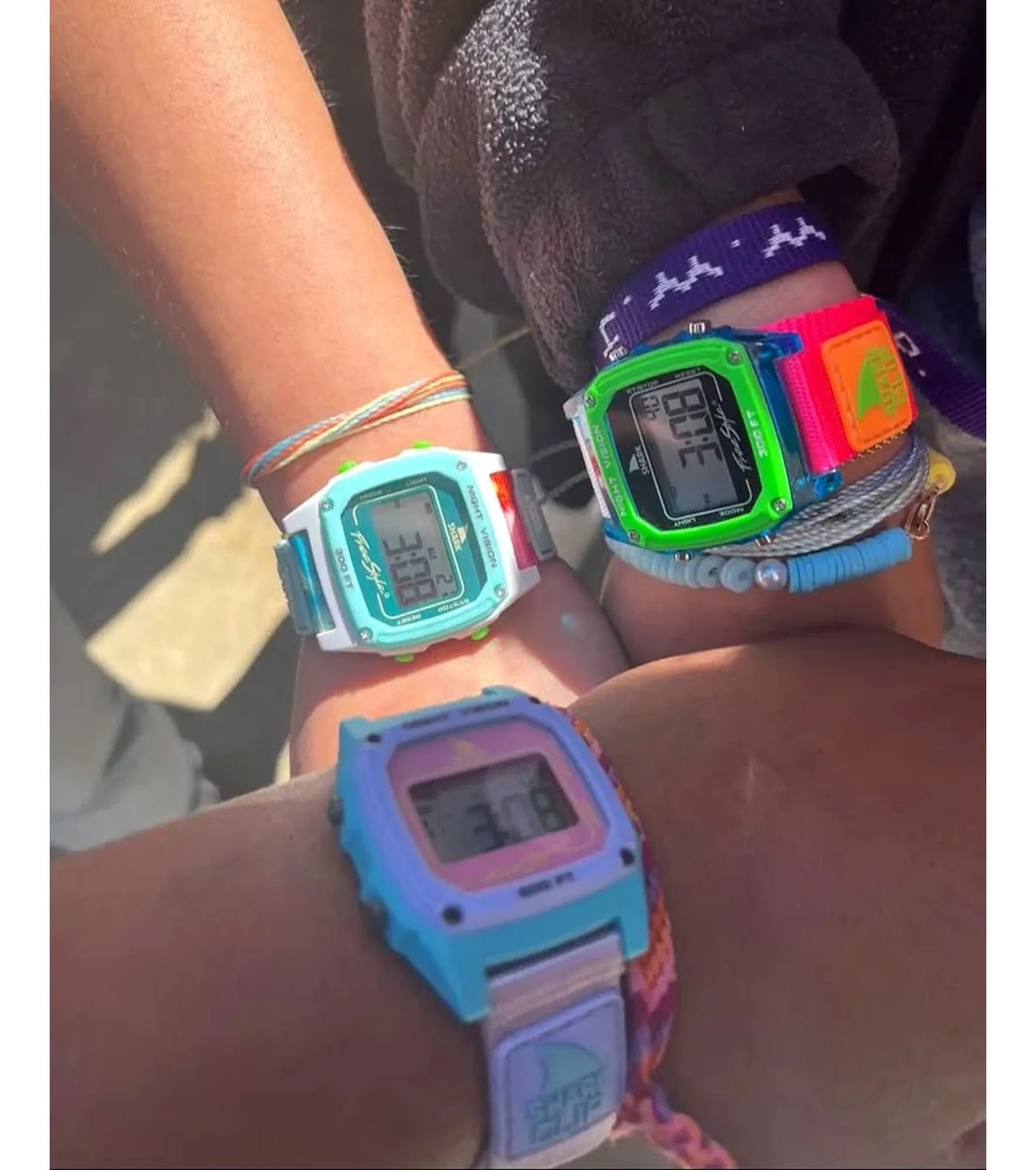 Freestyle - Shark Classic Clip - Sage Erickson - Flower Power - Watch