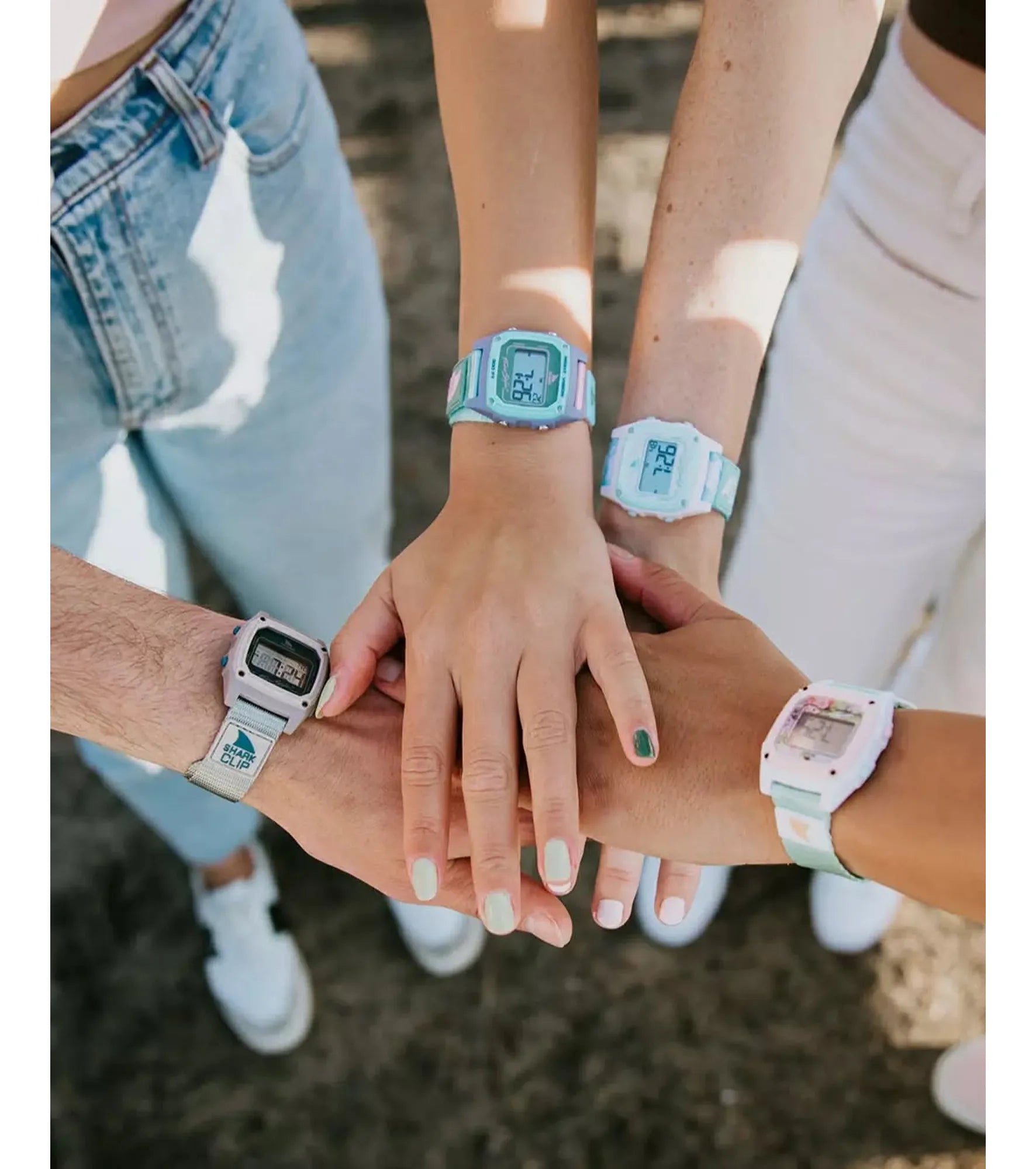 Freestyle - Shark Classic Clip - Trippy Turtle Aqua - Watch