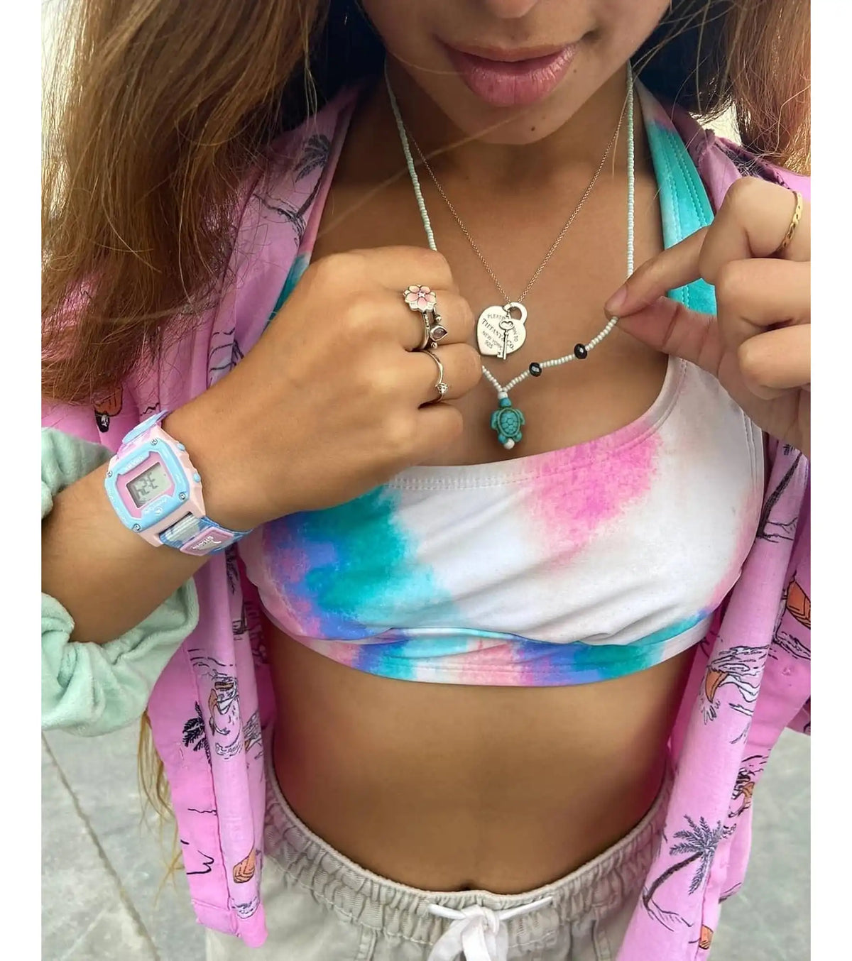 Freestyle - Shark Mini Clip - Trippy Turtle - Watch