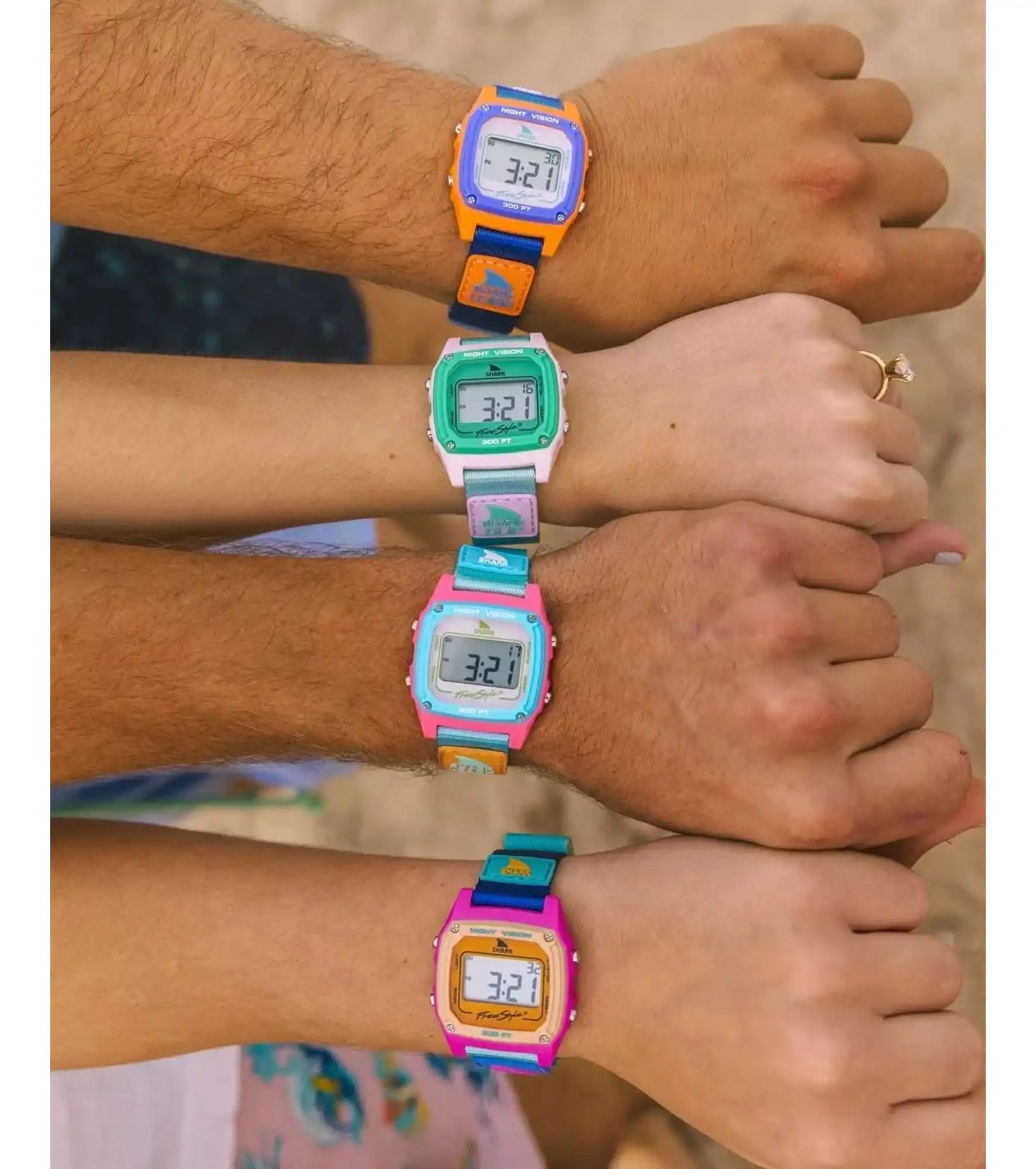 Freestyle - Shark Classic Leash - Shore Break - Watch