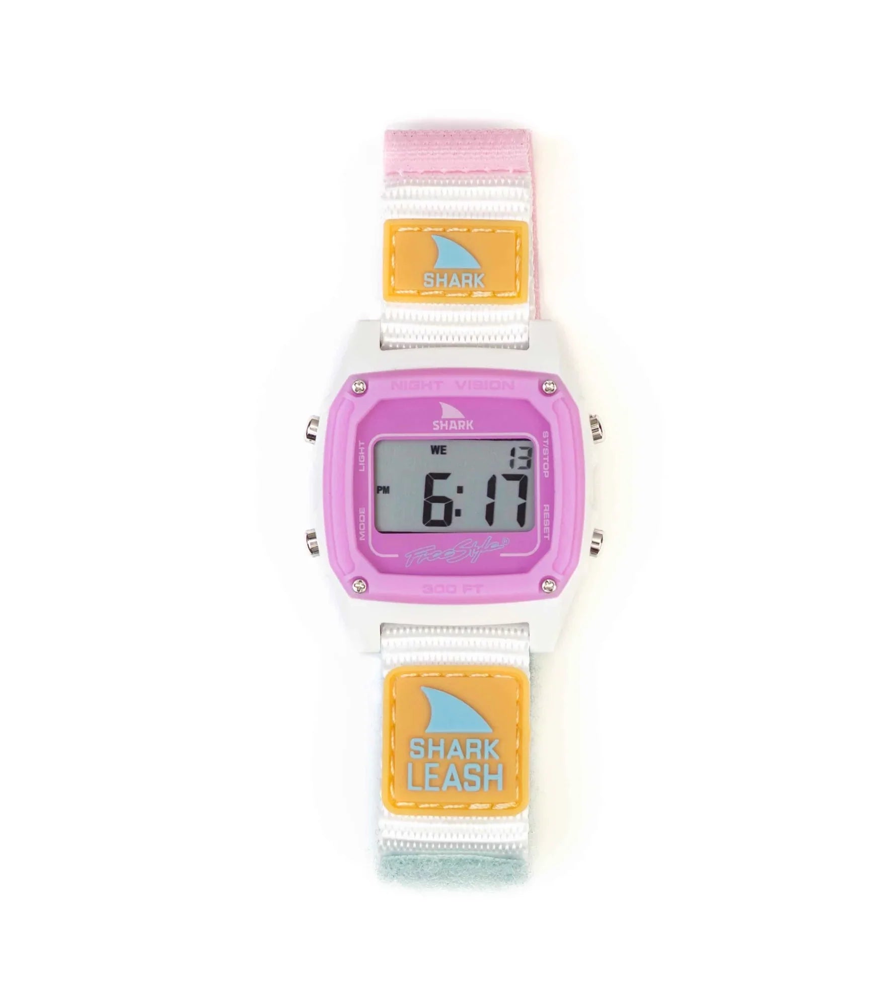 Freestyle - Shark Classic Leash - Blue Tie Dye Shark - Watch