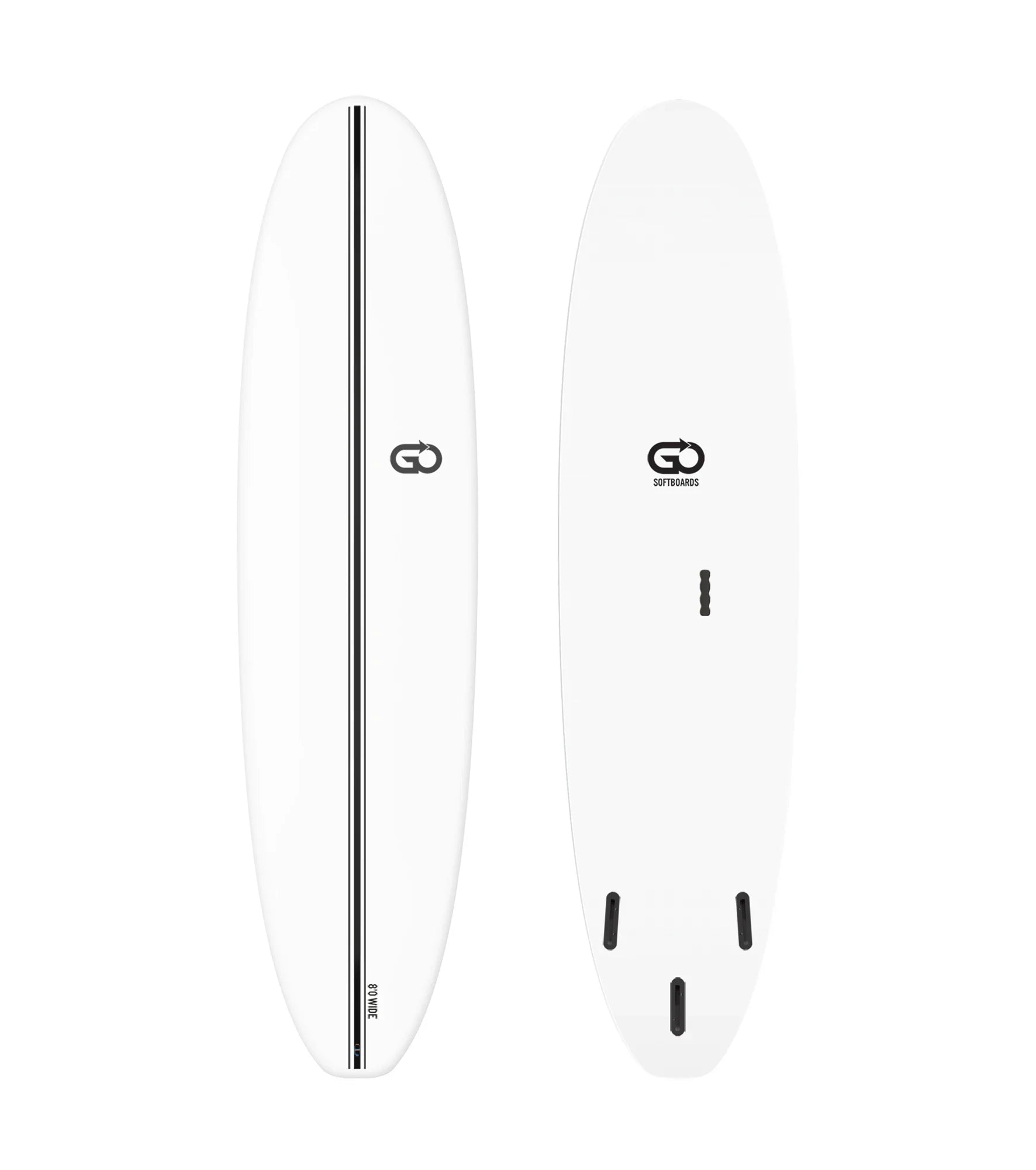 GO Softboards Surf Wide Range - Fiber Tech - 3 Fin