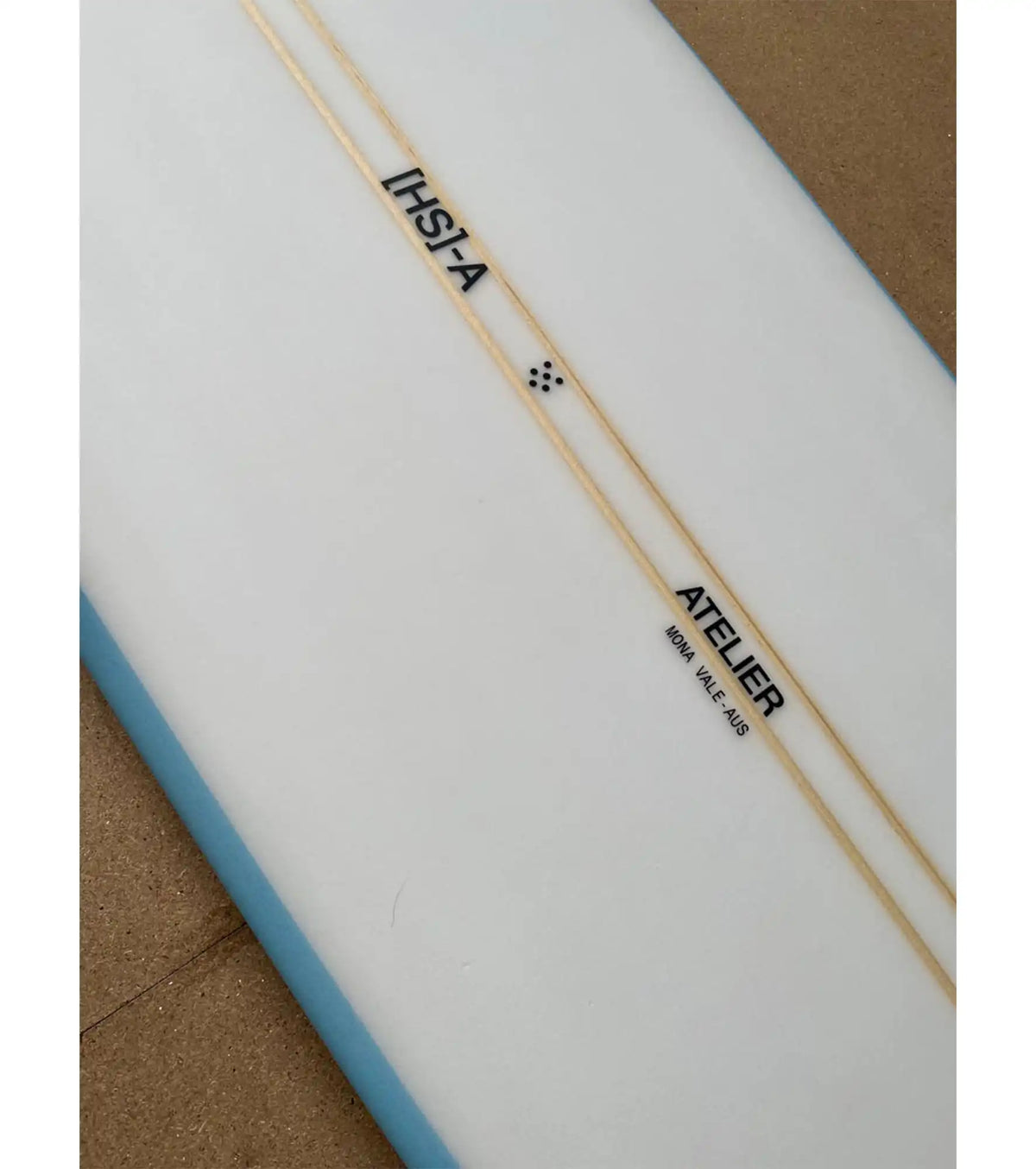 HS Atelier Retro Longboard PU - Single Fin - Clear