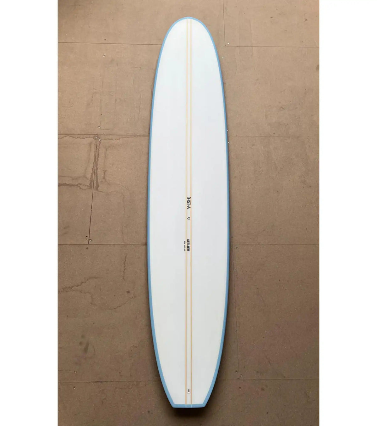 HS Atelier Retro Longboard PU - Single Fin - Clear