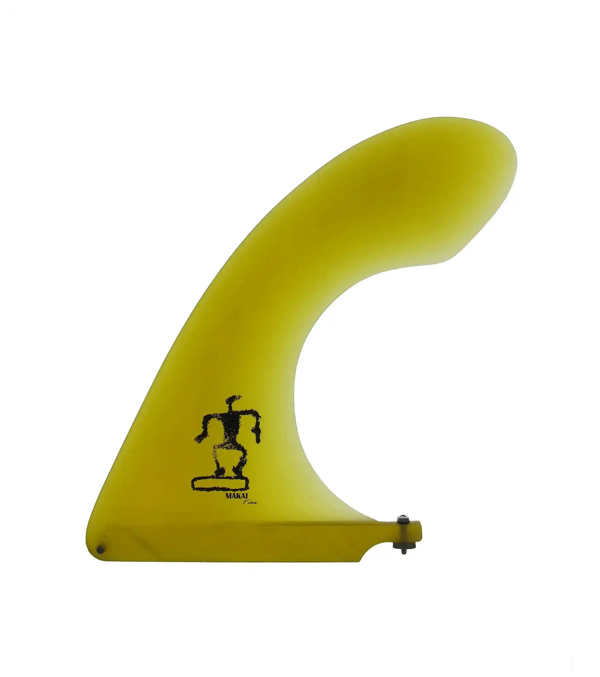 Makai The Knob Single Fin - Yellow