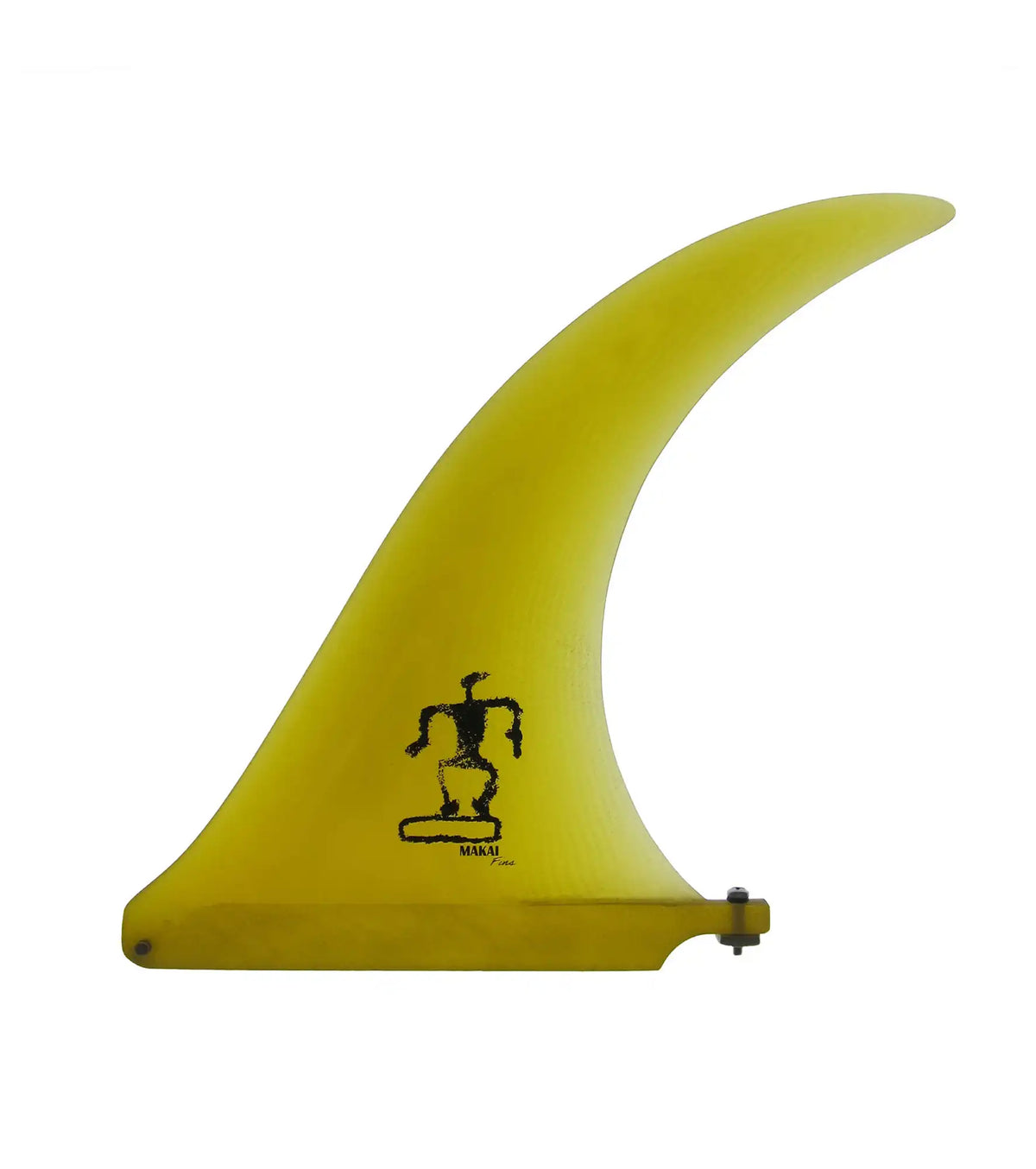 Makai Sickle Flex Single Fin - Yellow