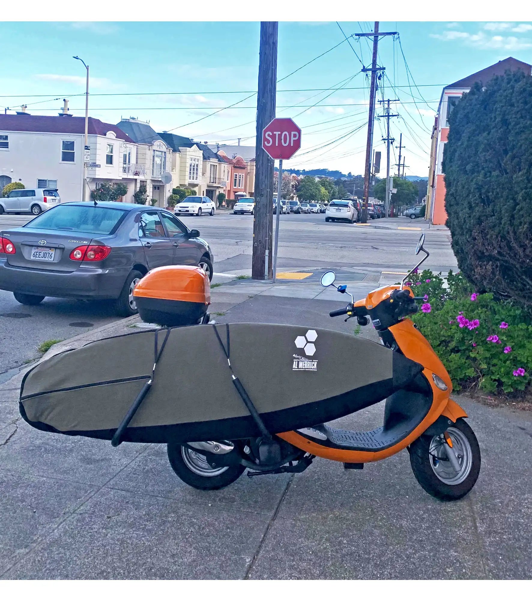 Moved By Bikes - Moped Rack