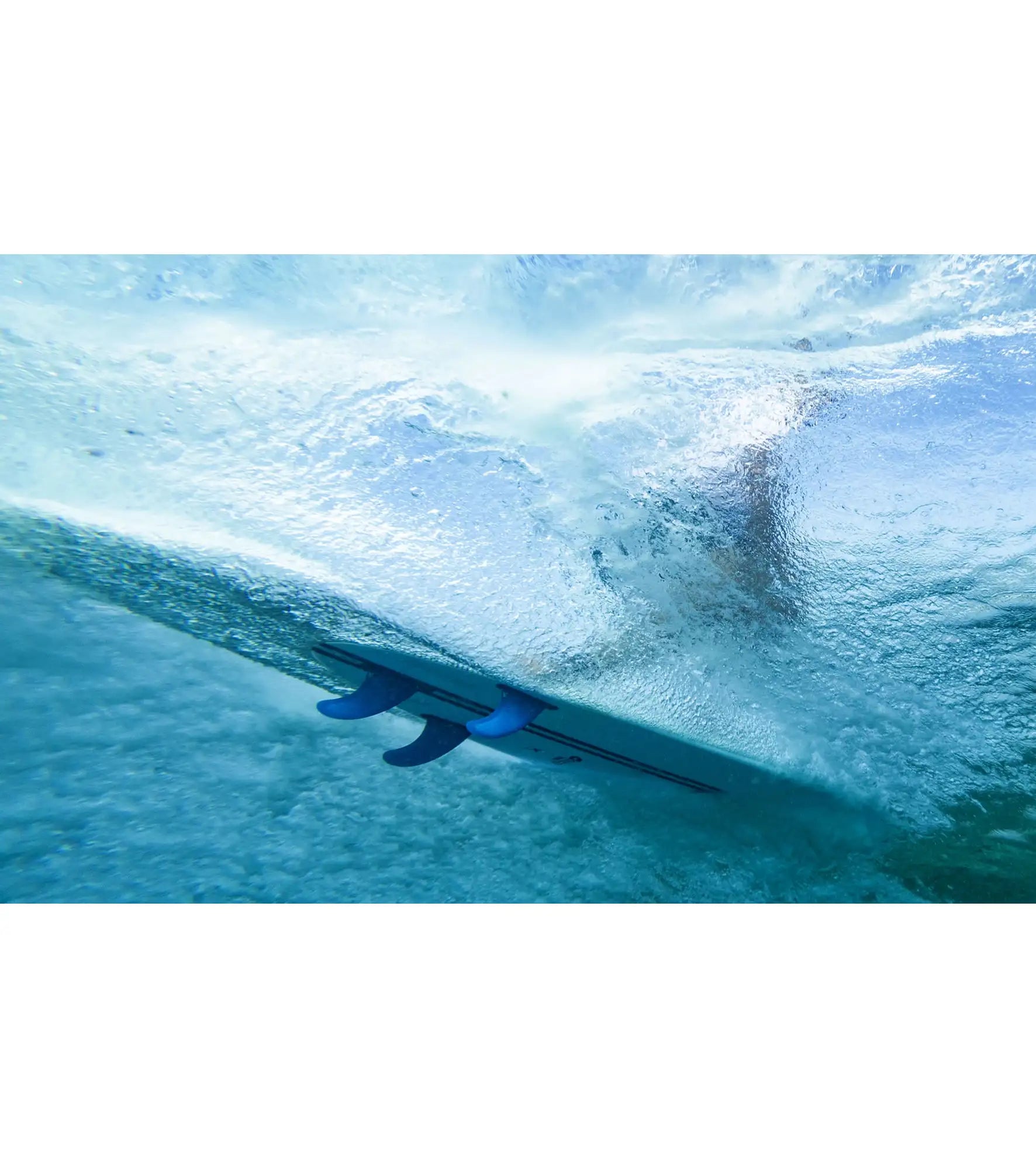 ROAM All Round Thruster Fins Dual Tab - Smoke