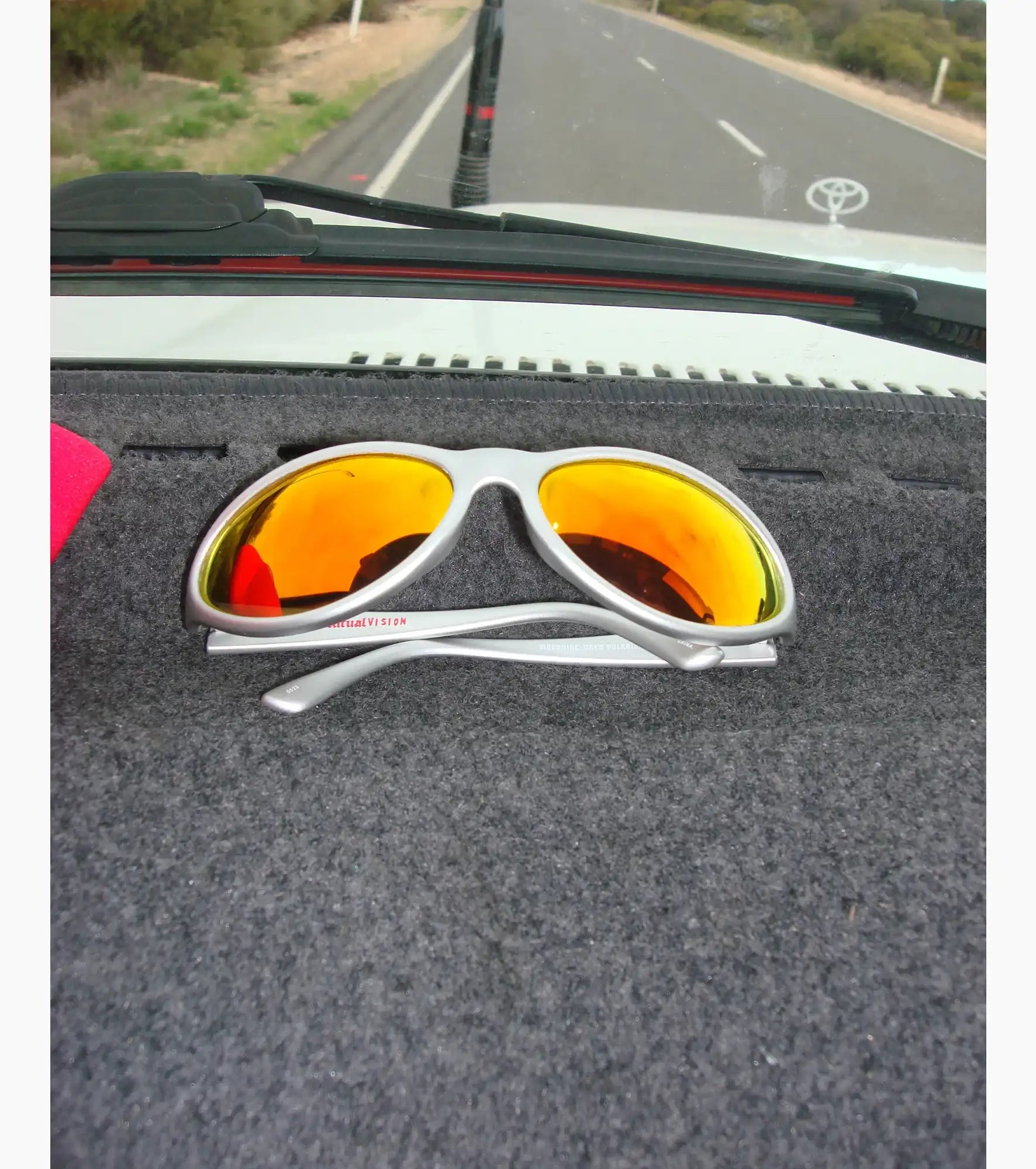 Ritual Vision - Morphine - Matte Chrome / Orange Reflective - Polarised