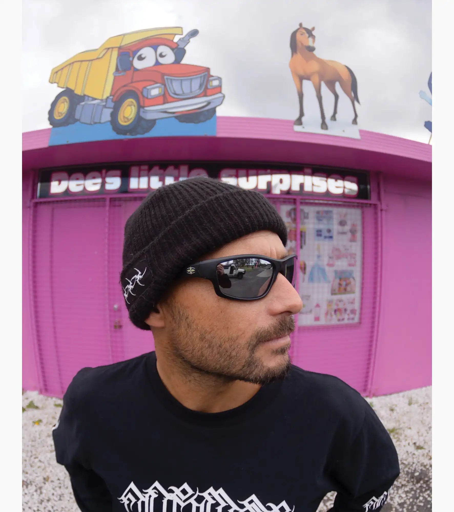 Ritual Vision - Teenage Zero - Matte Black / Orange Reflective - Polarised