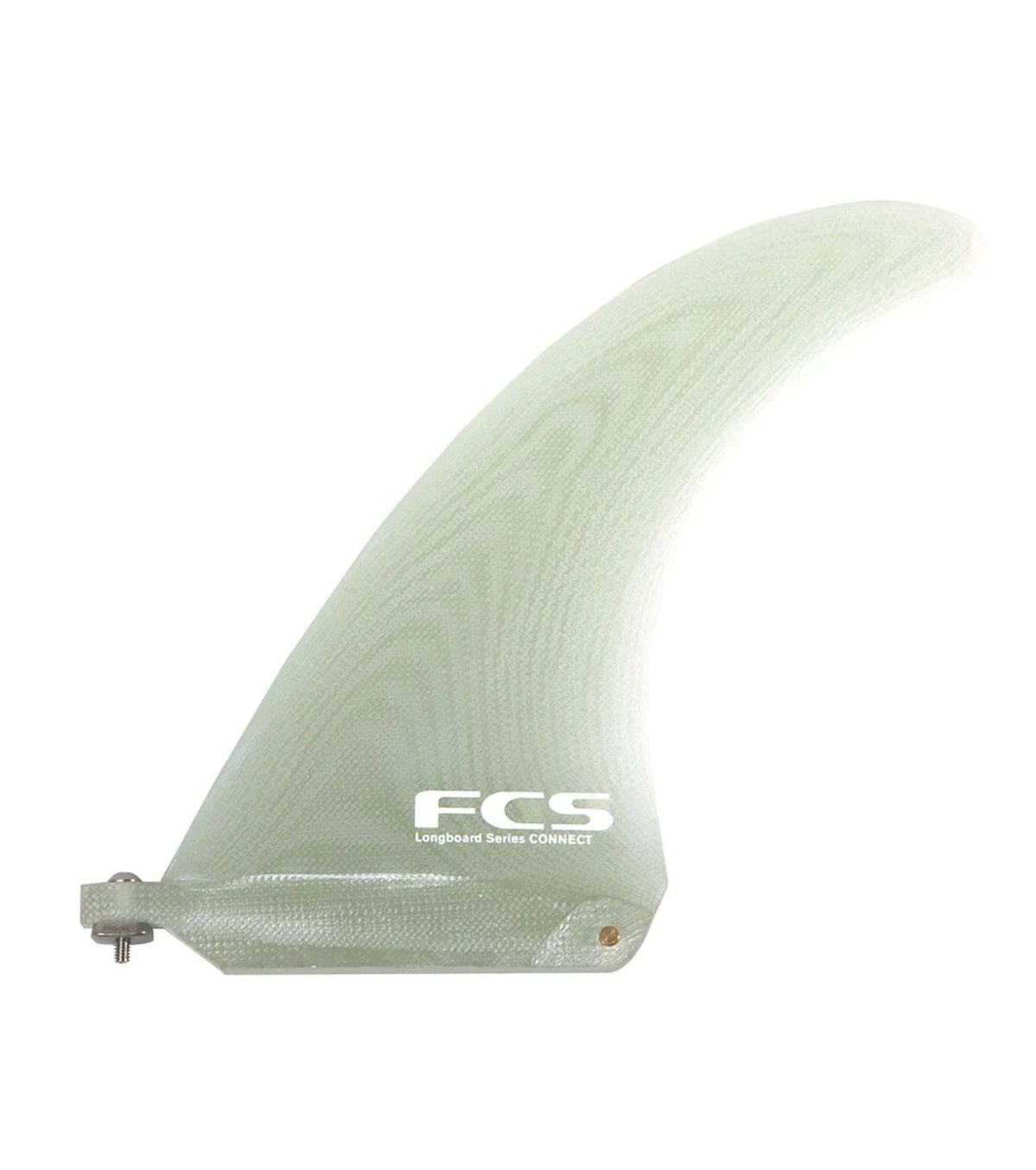 FCS Connect Screw and Plate Performance Glass Single Fin - Clear