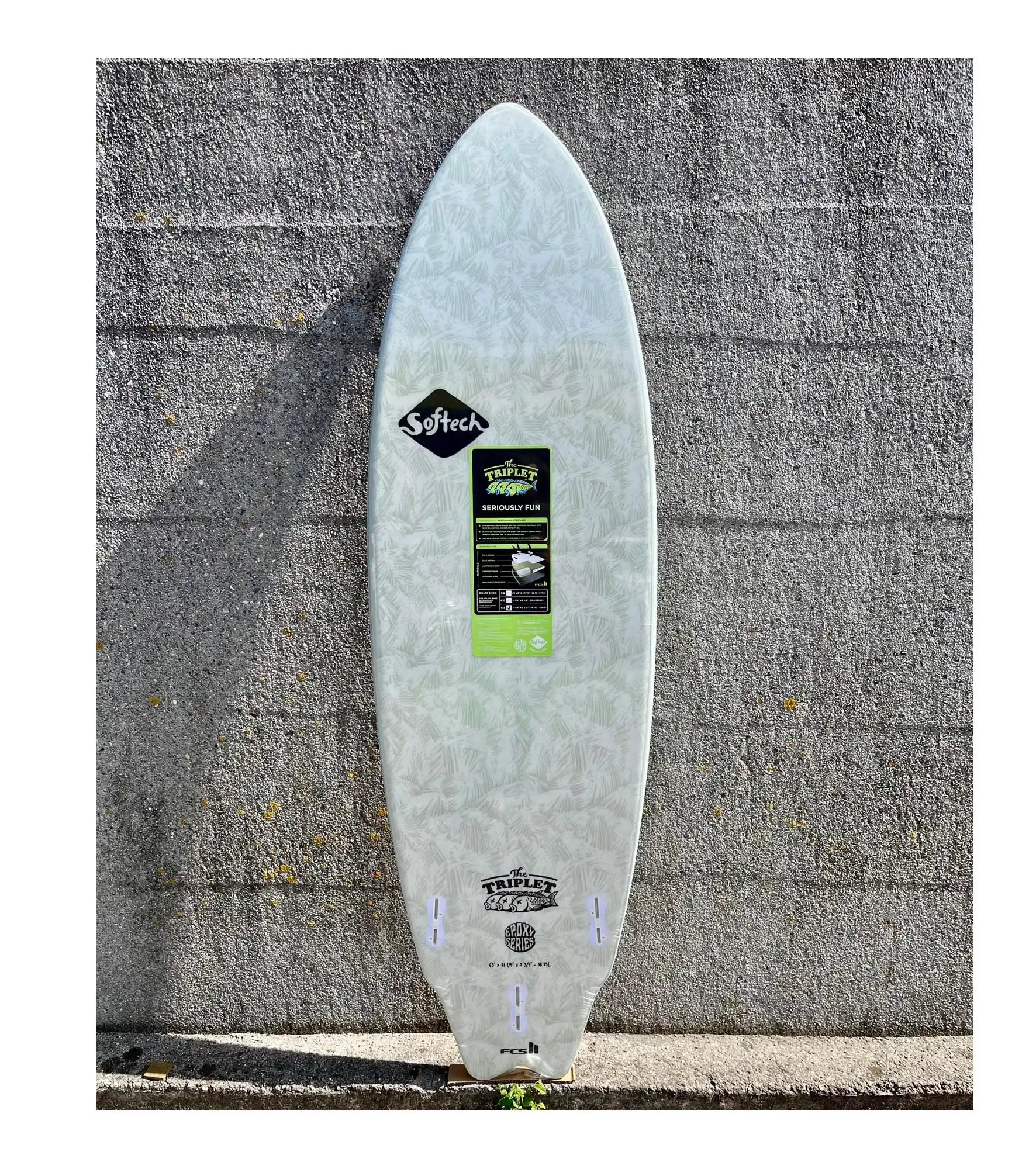 Softech The Triplet Epoxy Series - FCS II - 3 Fin