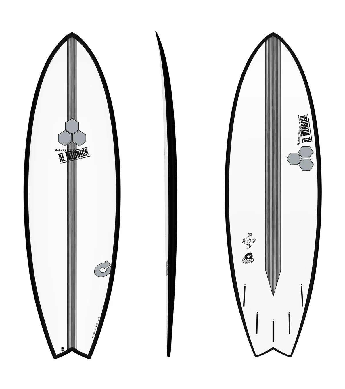 Channel Islands Pod Mod - Al Merrick - X-Lite - Futures - 5 Fin - End of Range