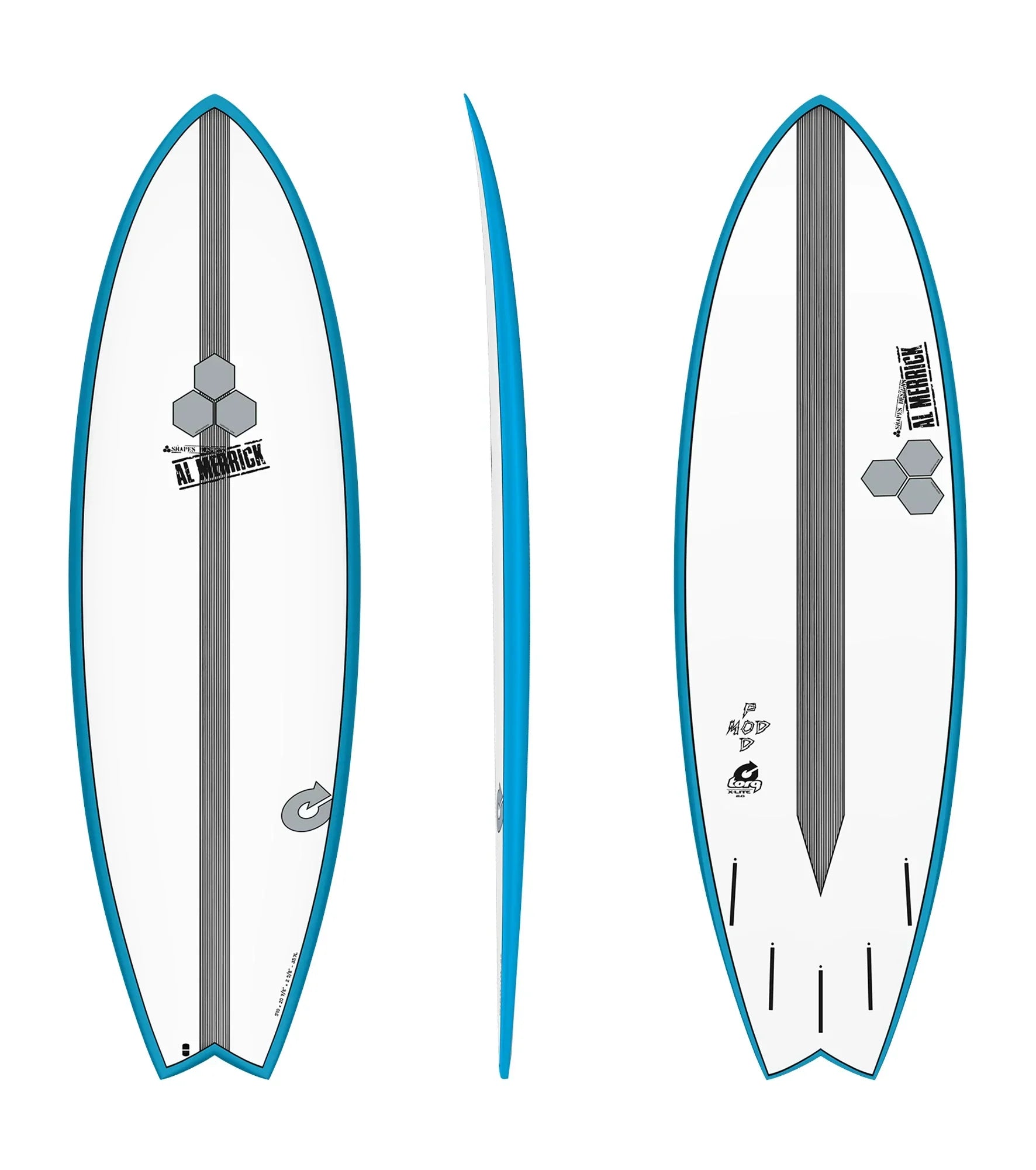 Channel Islands Pod Mod - Al Merrick - X-Lite - Futures - 5 Fin
