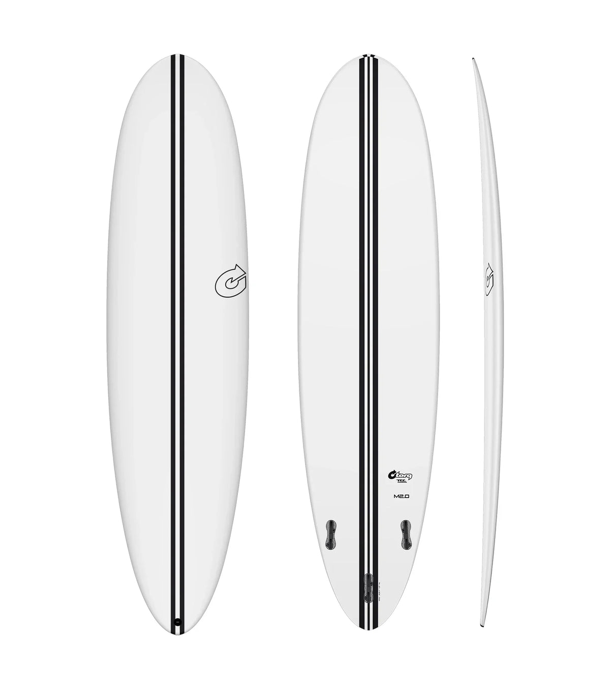 Torq M2.0 TEC - FCS II - 3 Fin - Clear