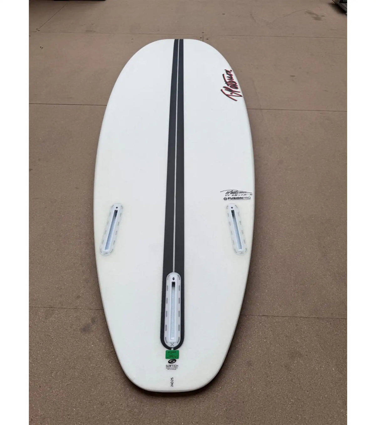 Timmy Patterson Gas Pedal - Fusion Pro - Futures - 3 Fin - Black Rail