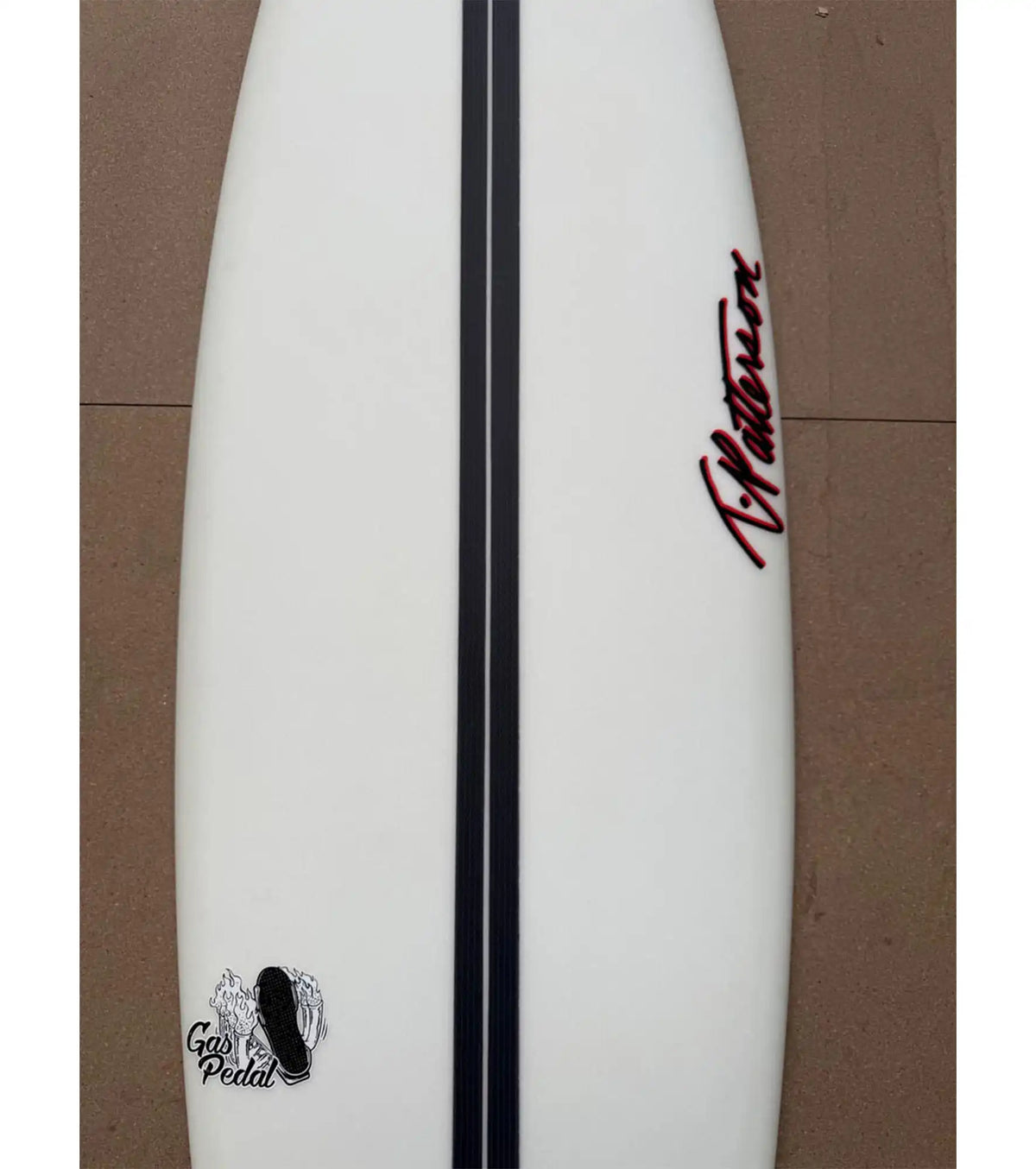 Timmy Patterson Gas Pedal - Fusion Pro - Futures - 3 Fin - Black Rail