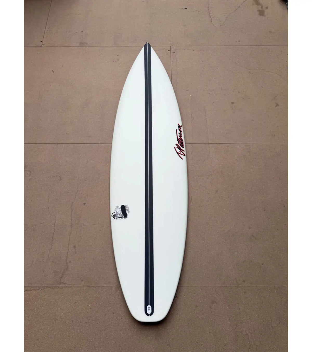 Timmy Patterson Gas Pedal - Fusion Pro - Futures - 3 Fin - Black Rail