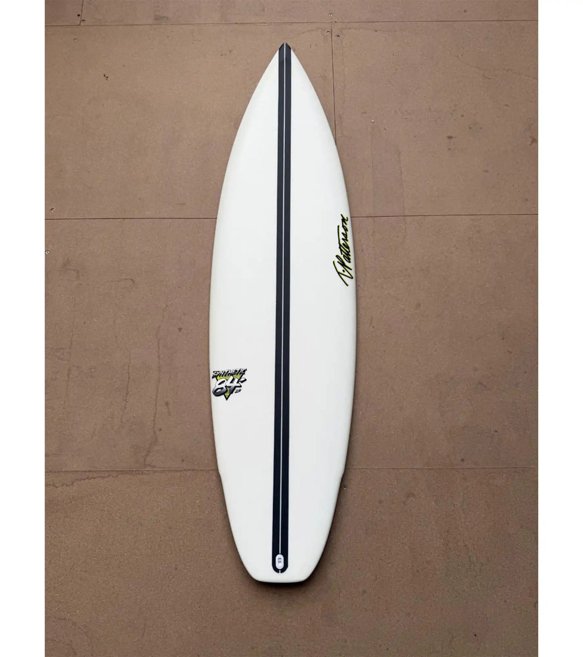 Timmy Patterson Synthetic 84 - Fusion Pro - Futures - 3 Fin - Black Rail