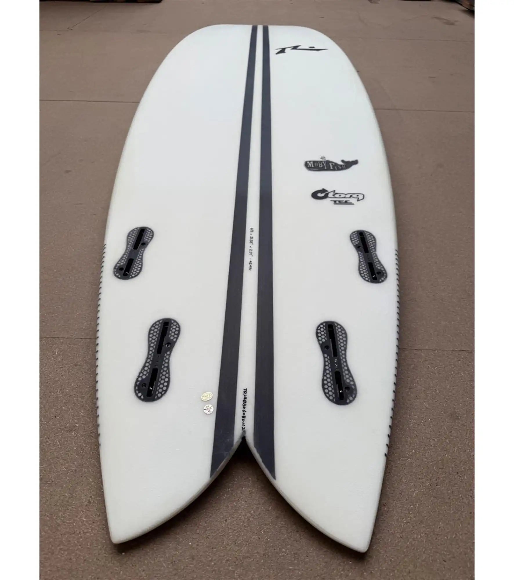 Rusty Moby Fish - Torq TEC - FCS II - 4 Fin