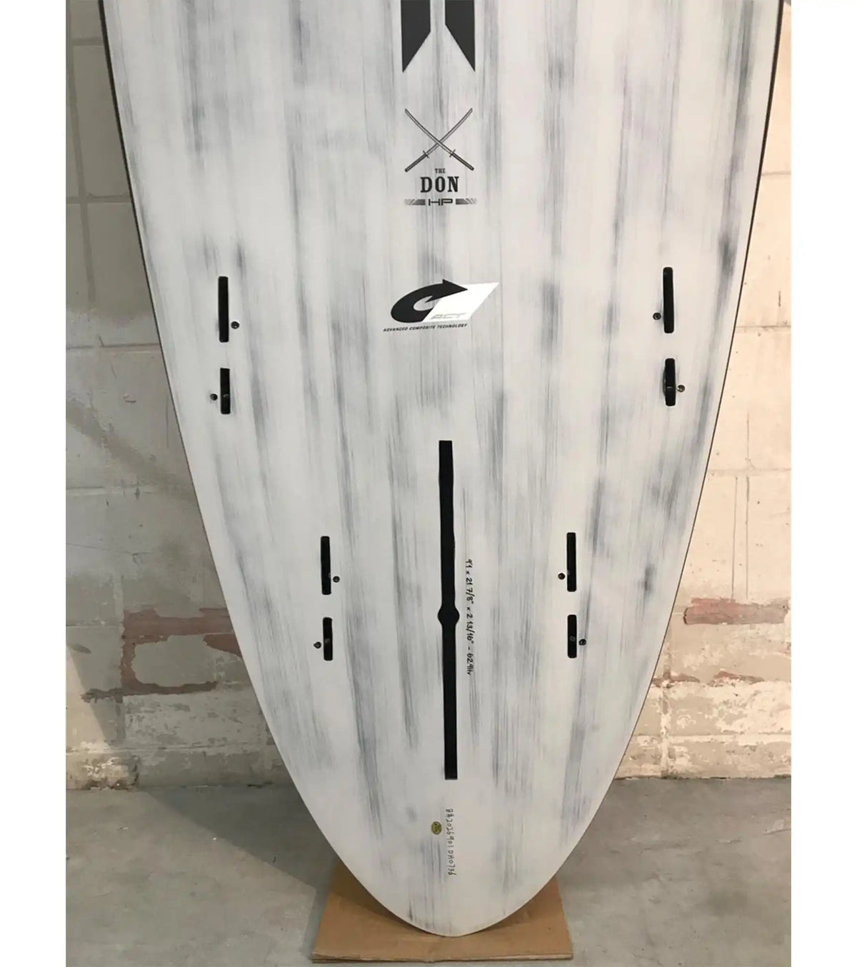 Torq The Don HP ACT - Futures - 4 + 1 Fin - Red Rail
