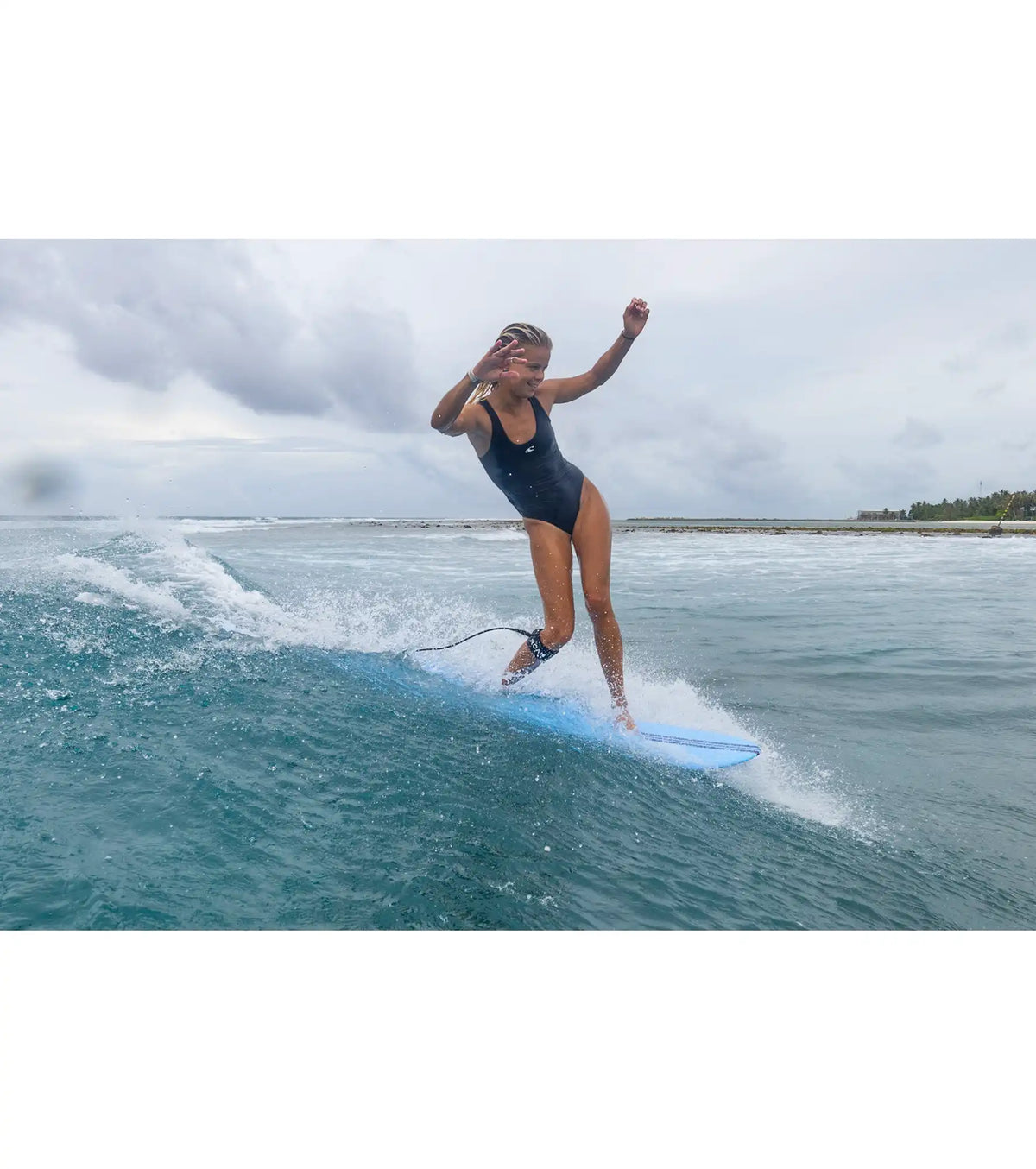 Torq The Don XL TEC - FCS II - 2 + 1 Fin - Clear