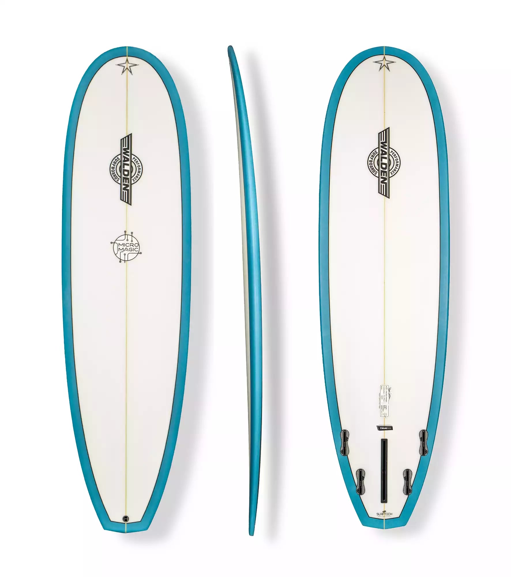 Walden Micro Magic - Trueride PU - FCS II - 4 + 1 Fin