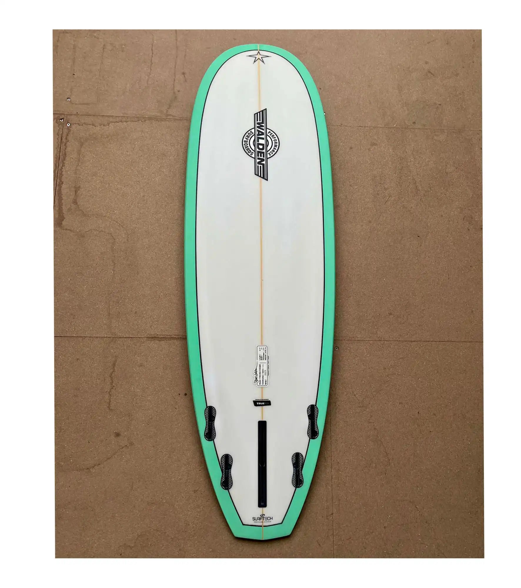 Walden Micro Magic - Trueride PU - FCS II - 4 + 1 Fin