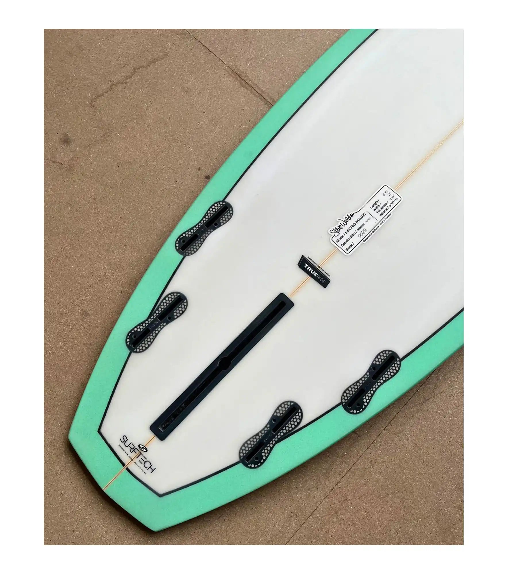 Walden Micro Magic - Trueride PU - FCS II - 4 + 1 Fin