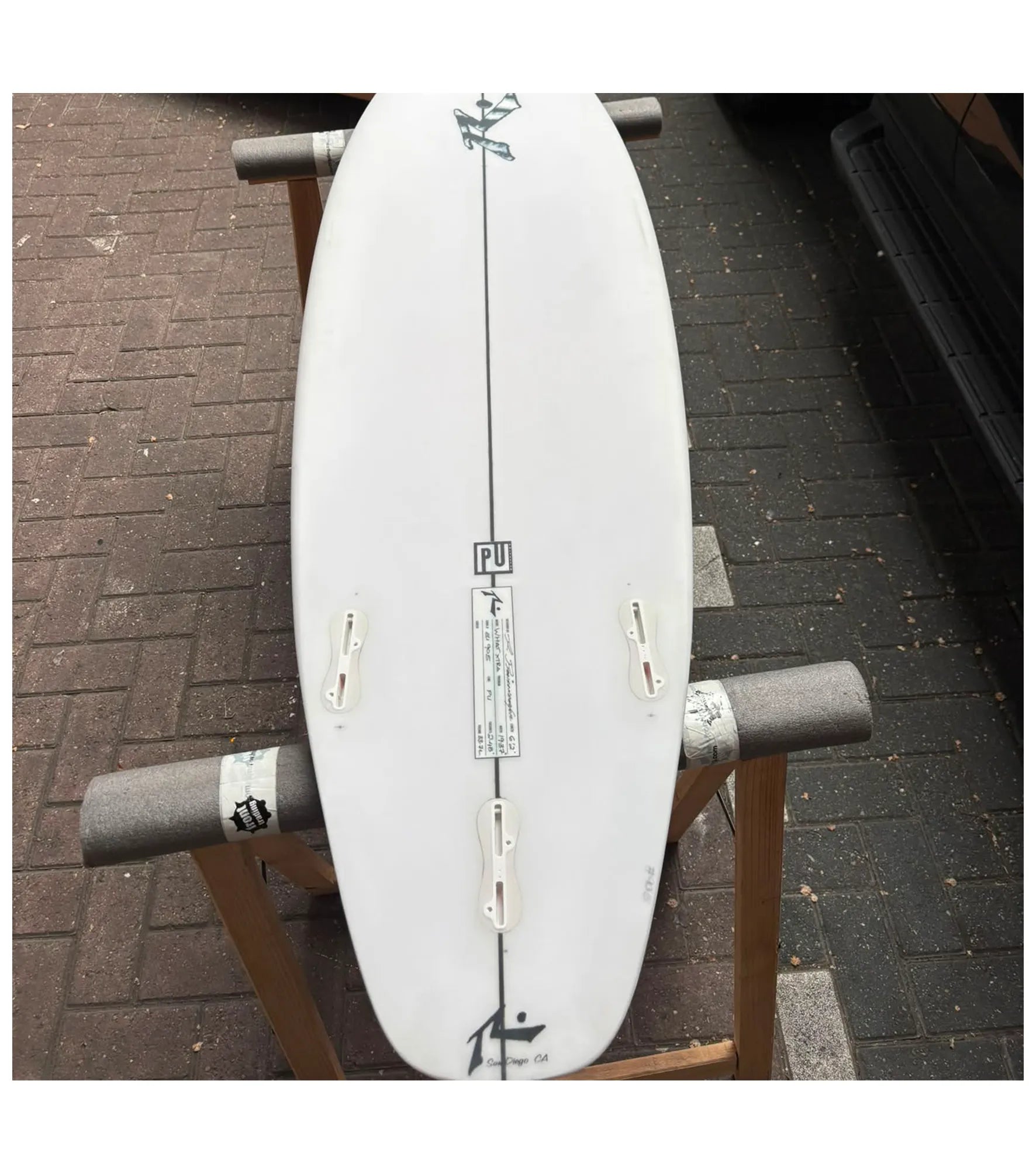 Rusty The What? - PU - FCS II - 3 Fin FACTORY SECOND