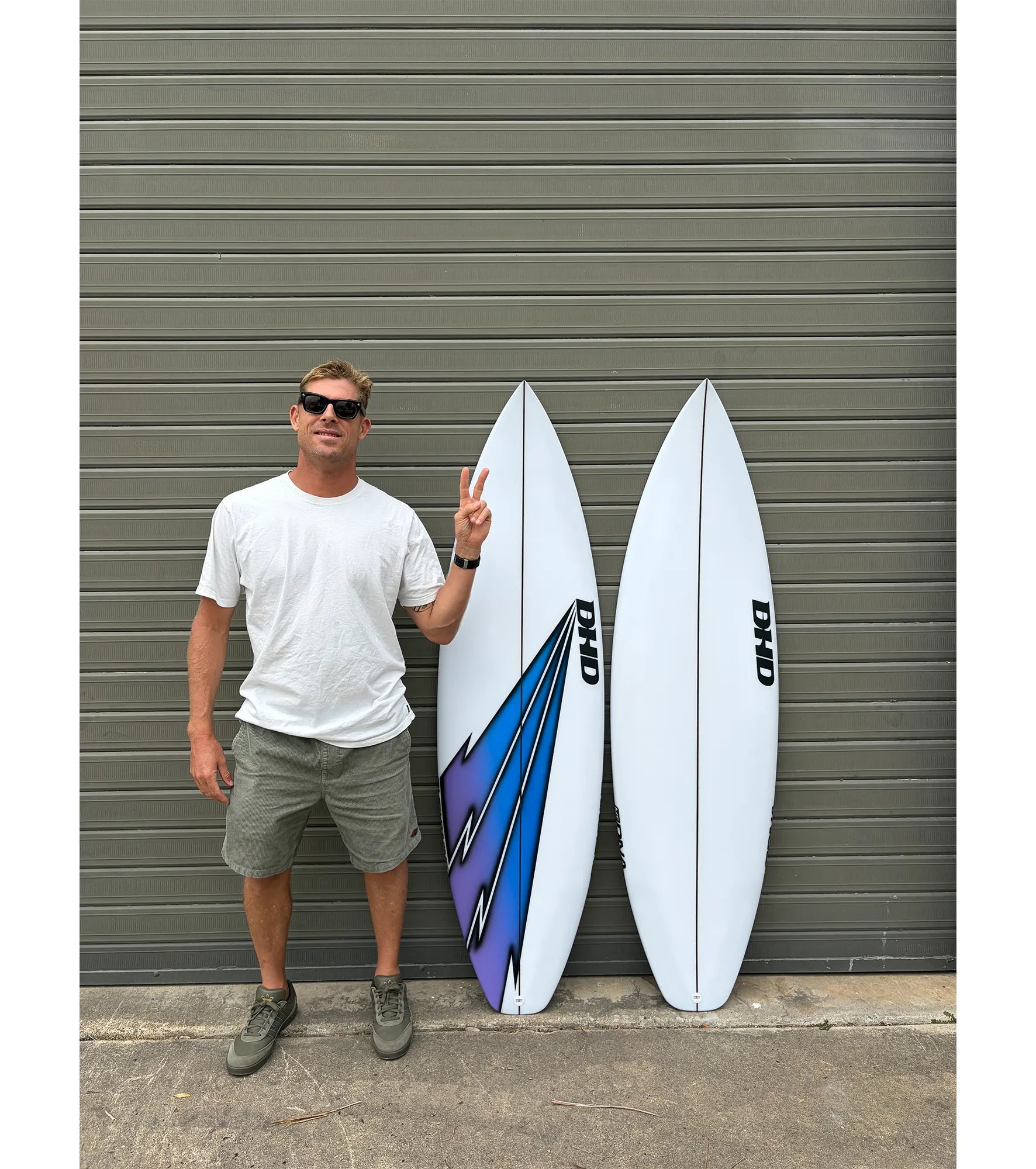 DHD Mick Fanning MF Lightning - PU - FCS II - 3 Fin
