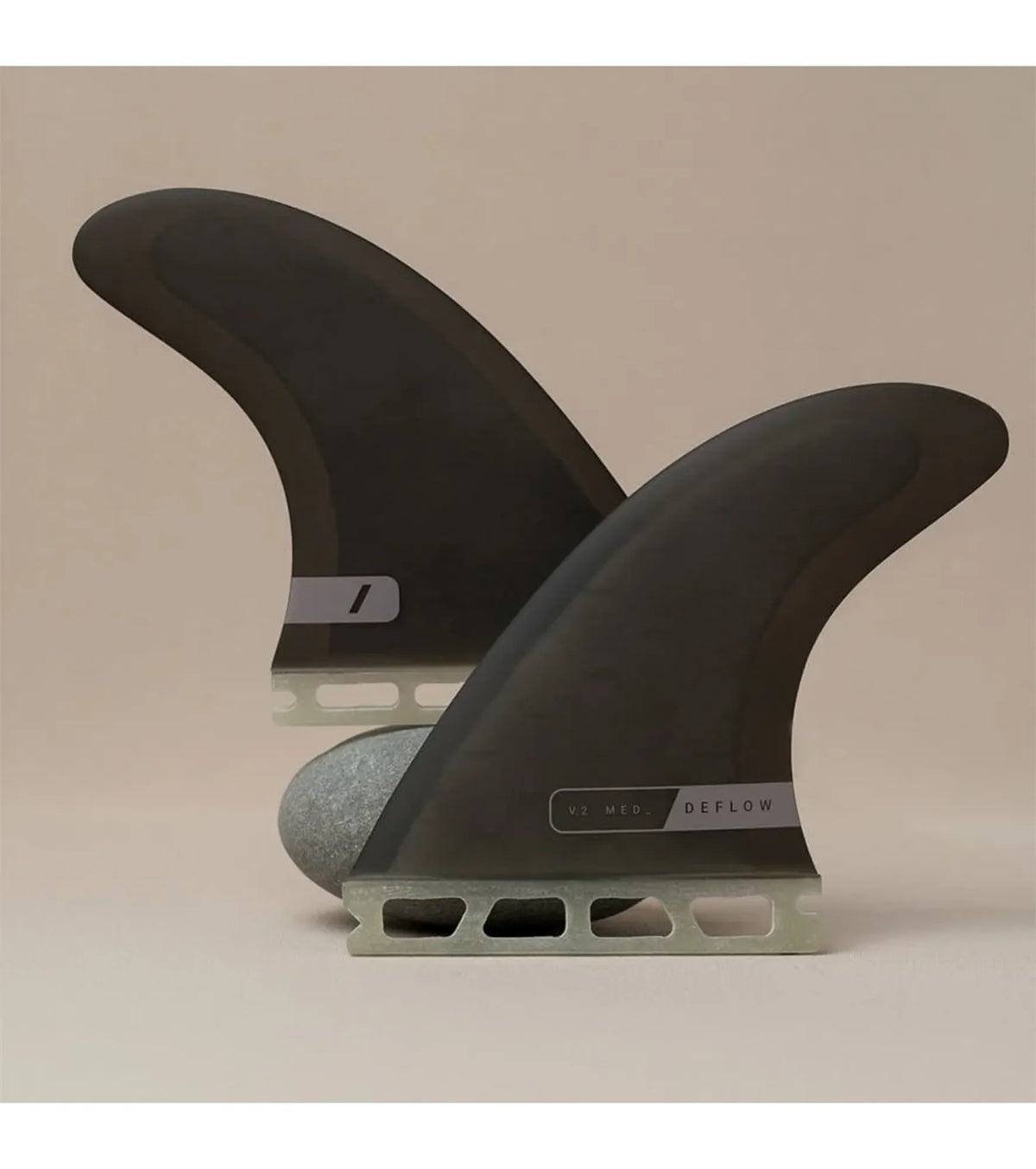 Deflow V.2 Thruster Fins Single Tab - Black