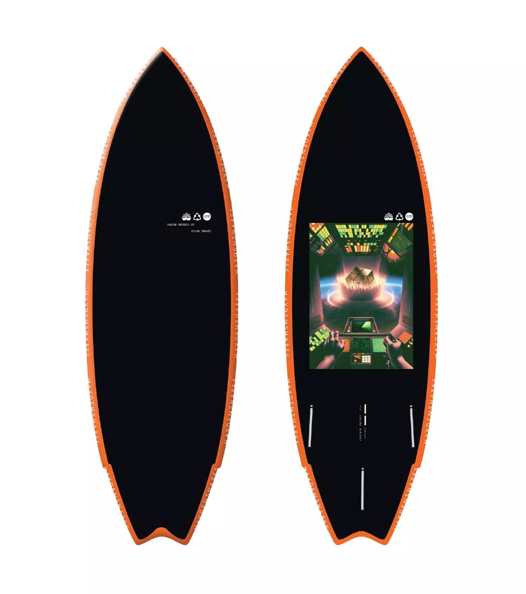 Haydenshapes Dylan Graves Weird Series Epoxy SOFT - Futures - 3 Fin